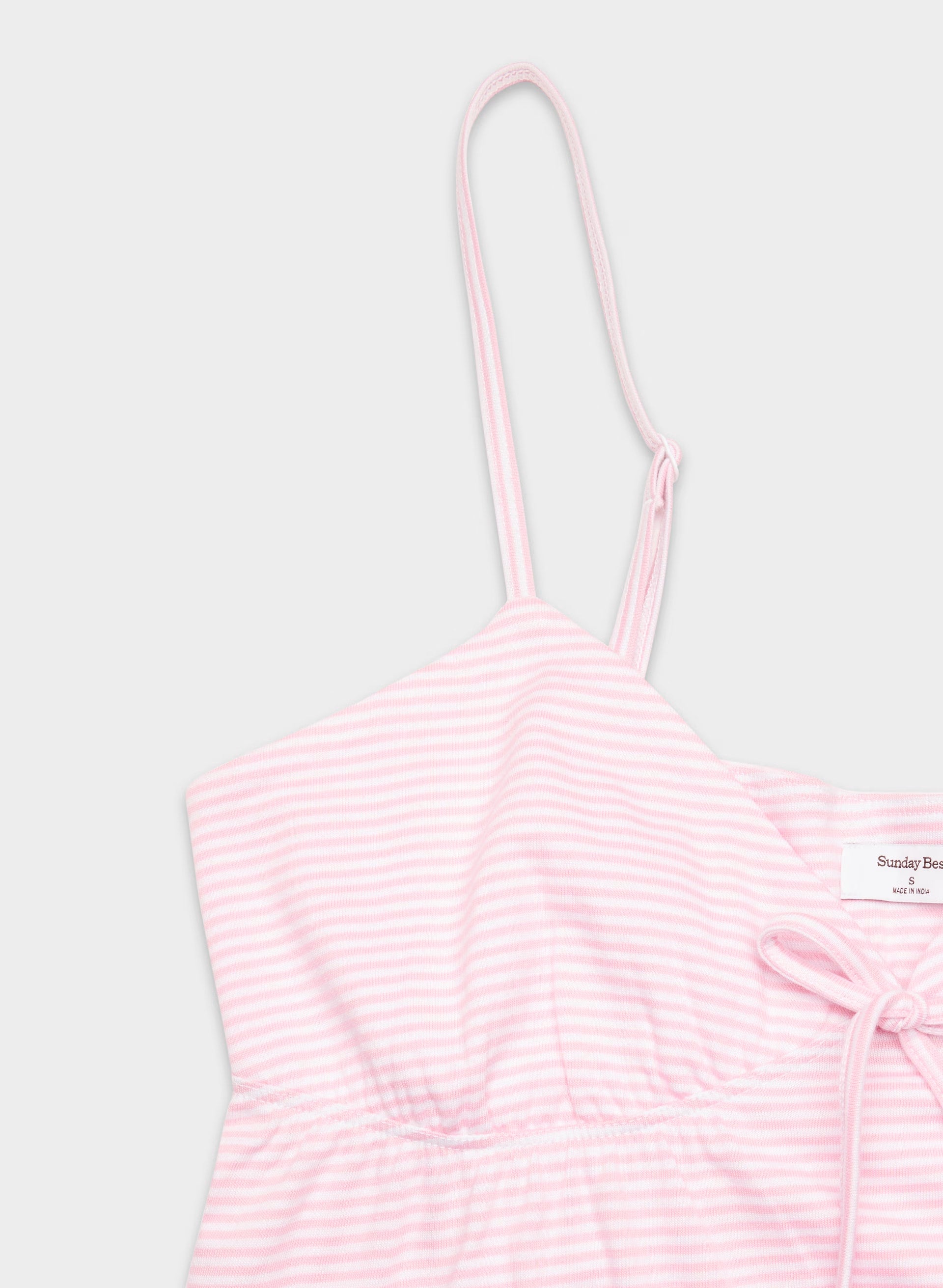 CottonWhisk™ Loulou Camisole - MILKSHAKE PINK/WHITE