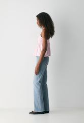 CottonWhisk™ Loulou Camisole - MILKSHAKE PINK/WHITE