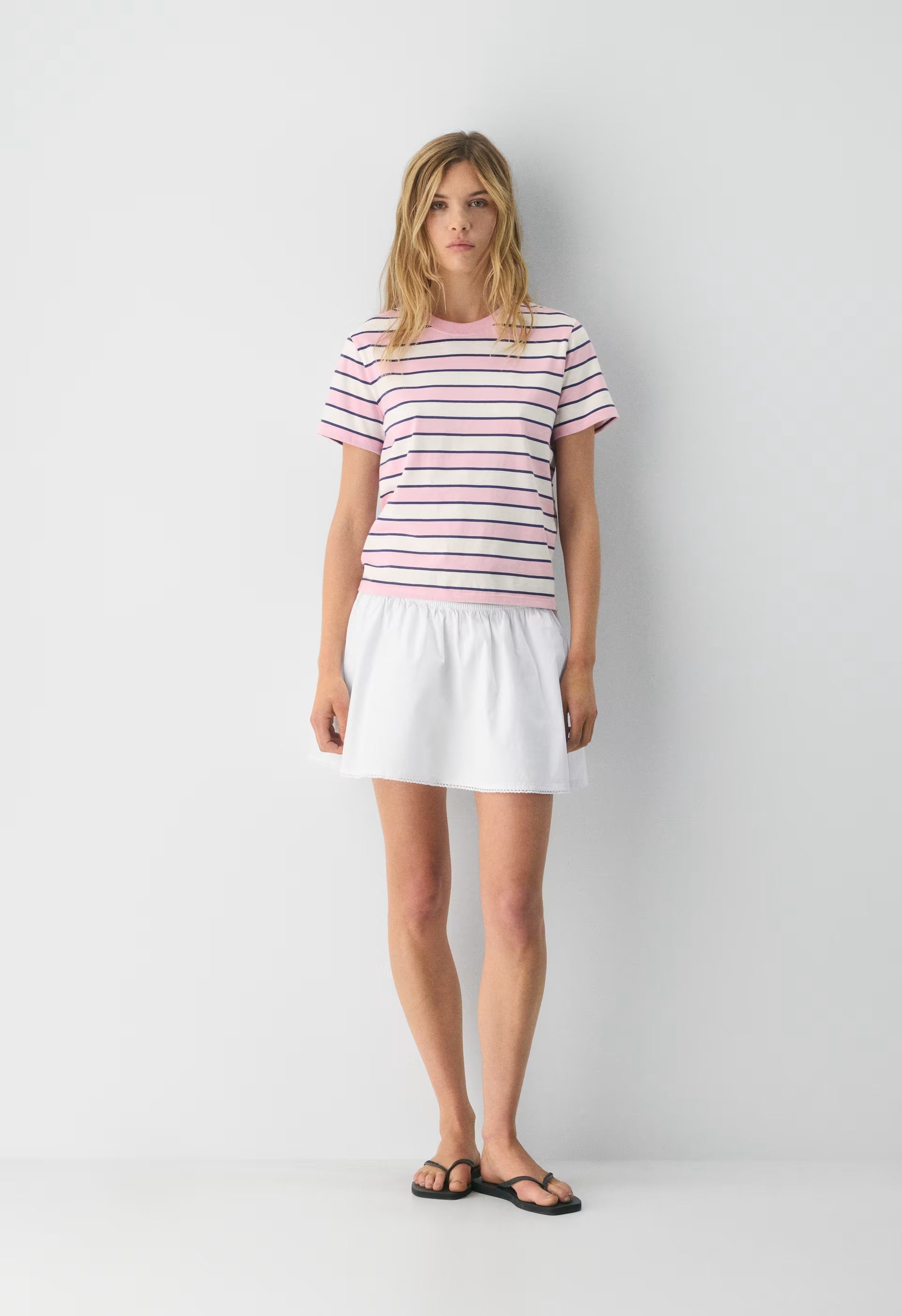 CottonWhisk™ Emma T-Shirt - MLKSHK PNK/LGHT BRCH