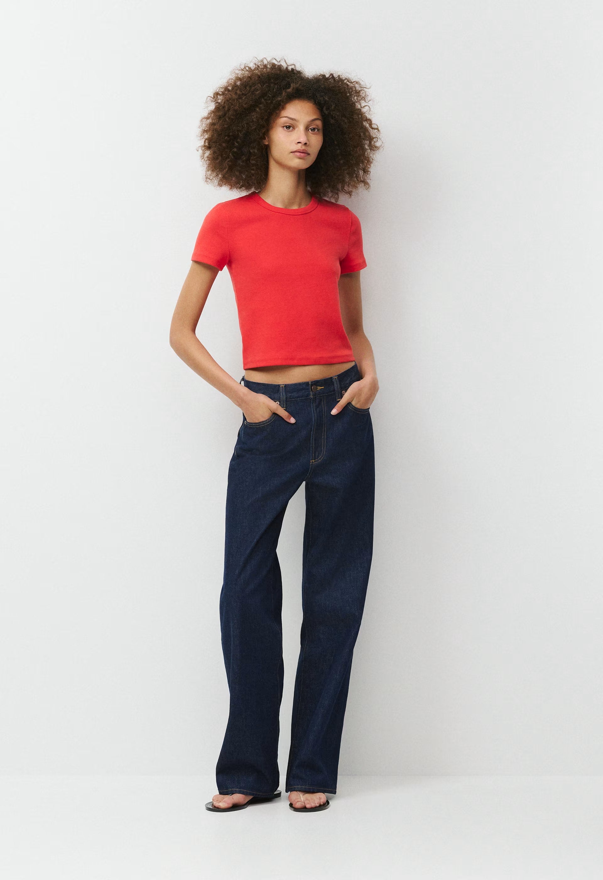 Little Ripple T-Shirt - CHERRYBOMB RED