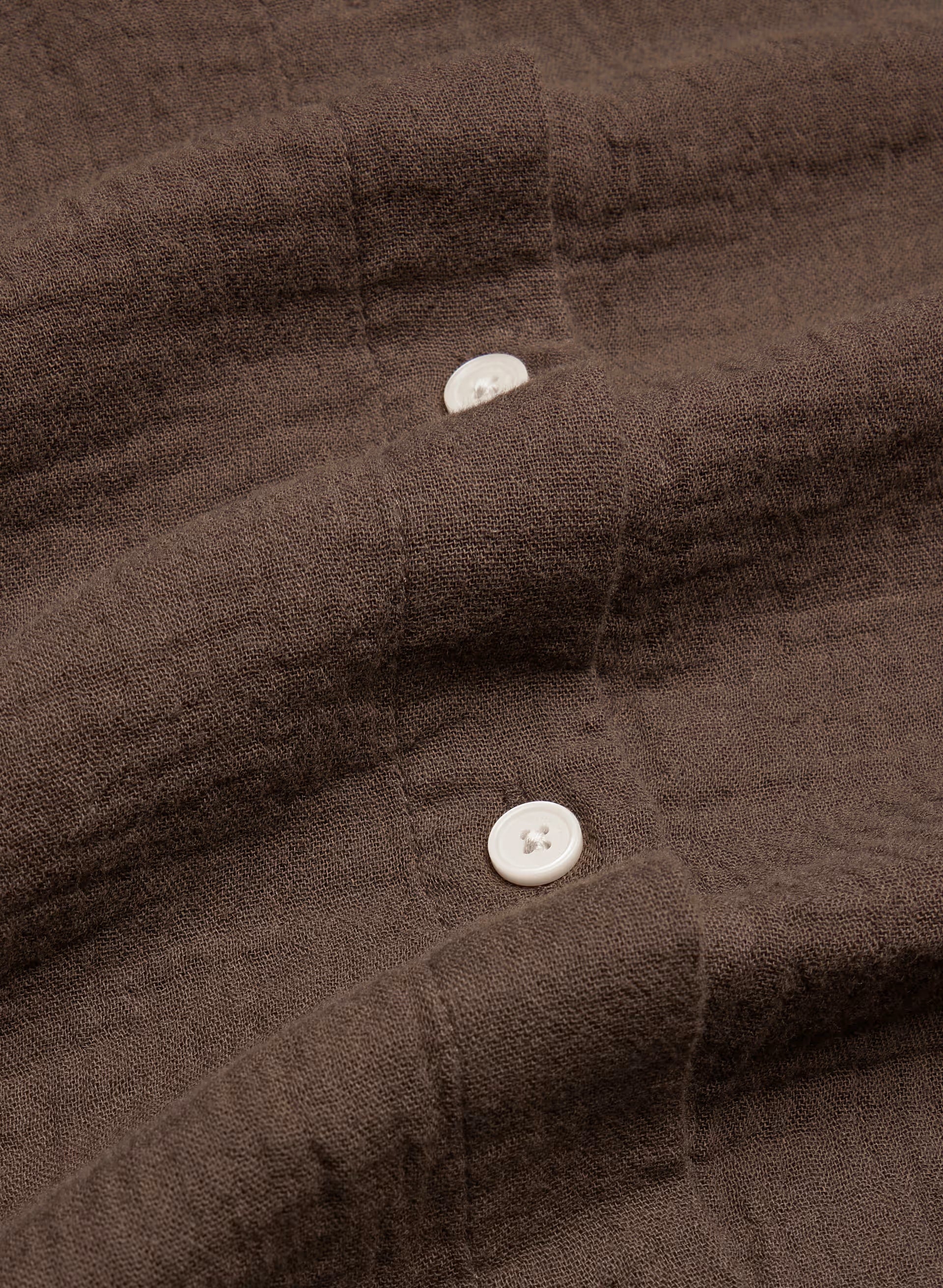 AirPlush Cotton™ Sail Shirt - RICH MOCHA BROWN