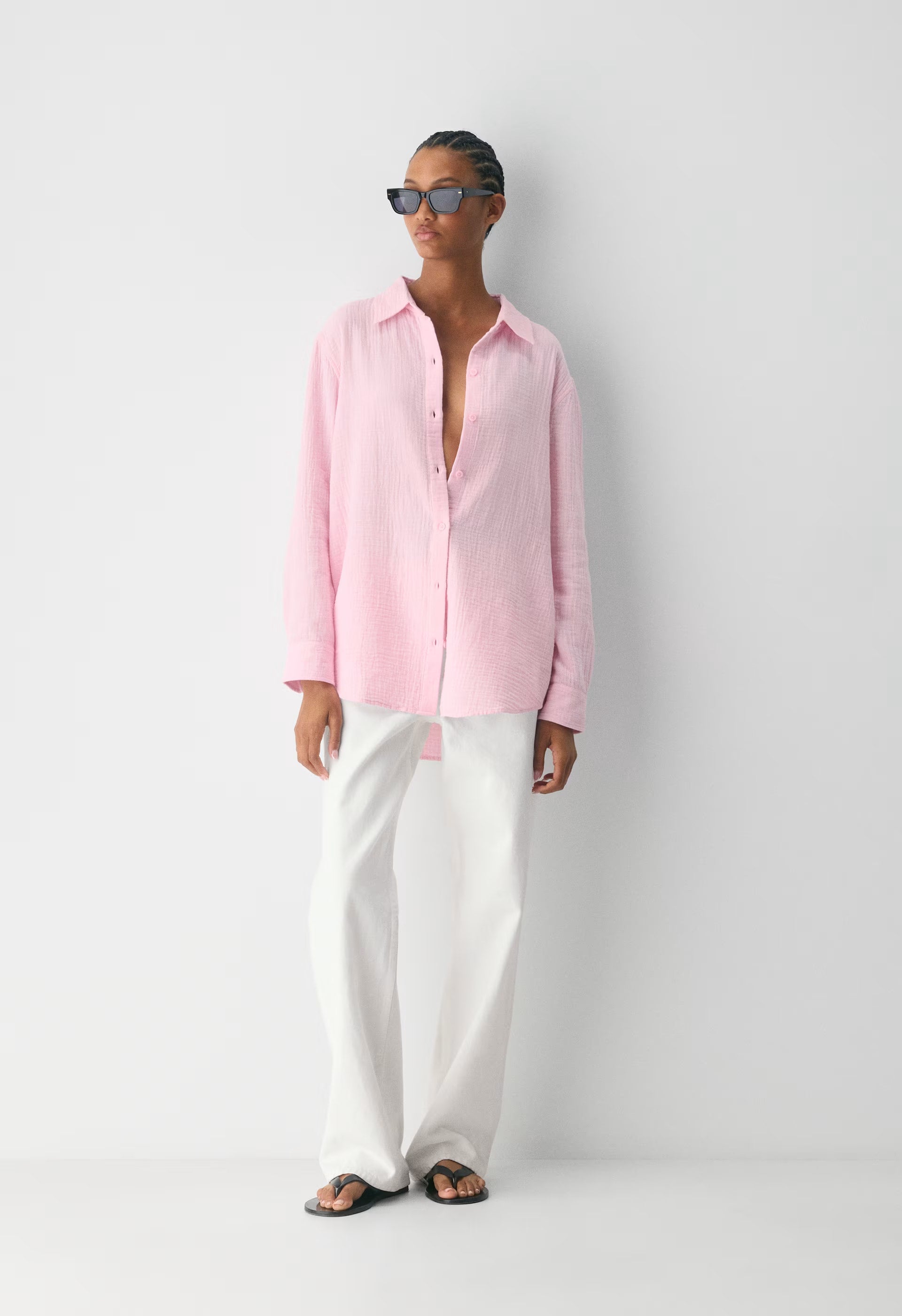 AirPlush Cotton™ Sail Shirt - MILKSHAKE PINK