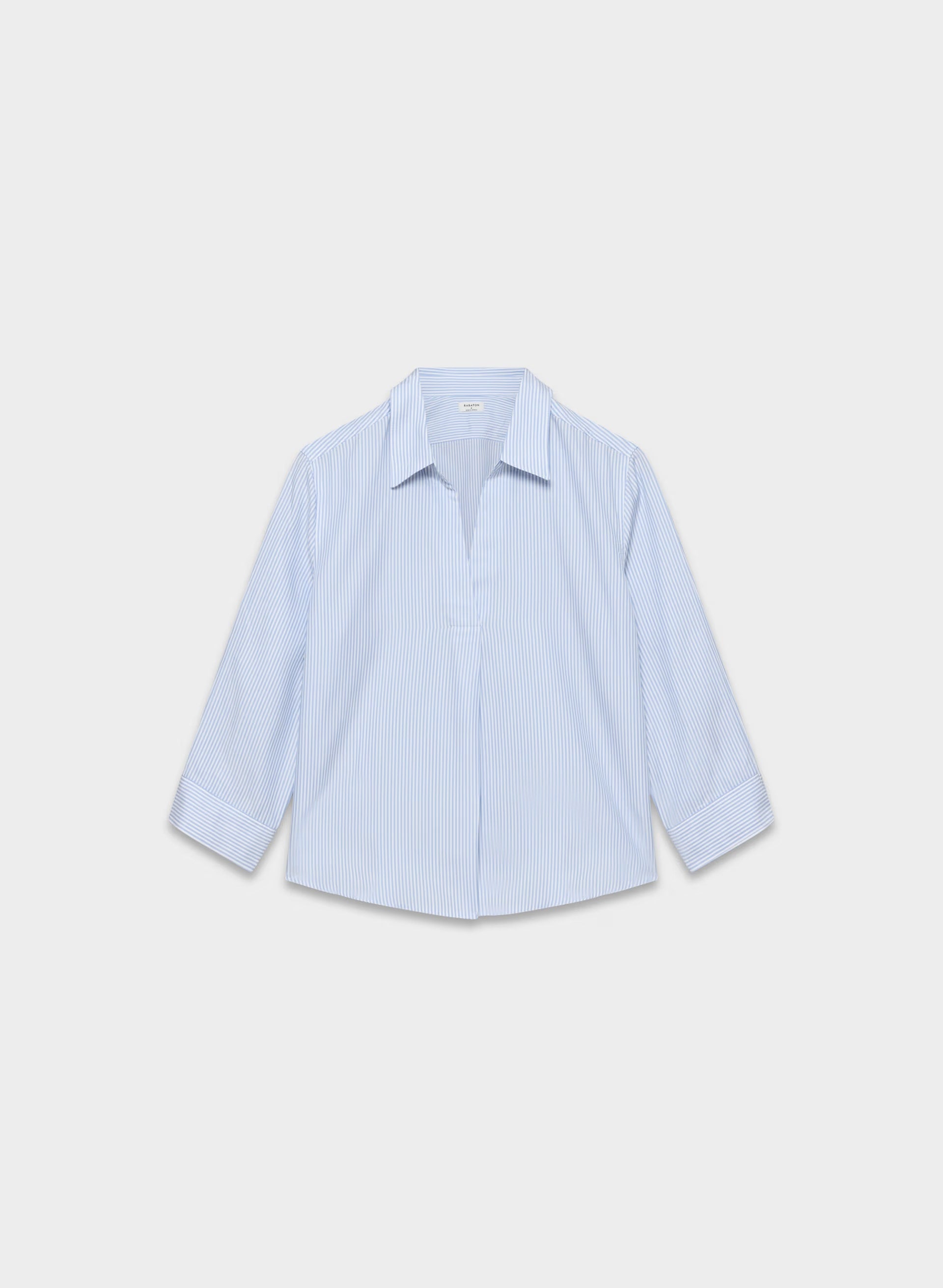 Persona Shirt - WLSN STRP CRFL BL/WHT