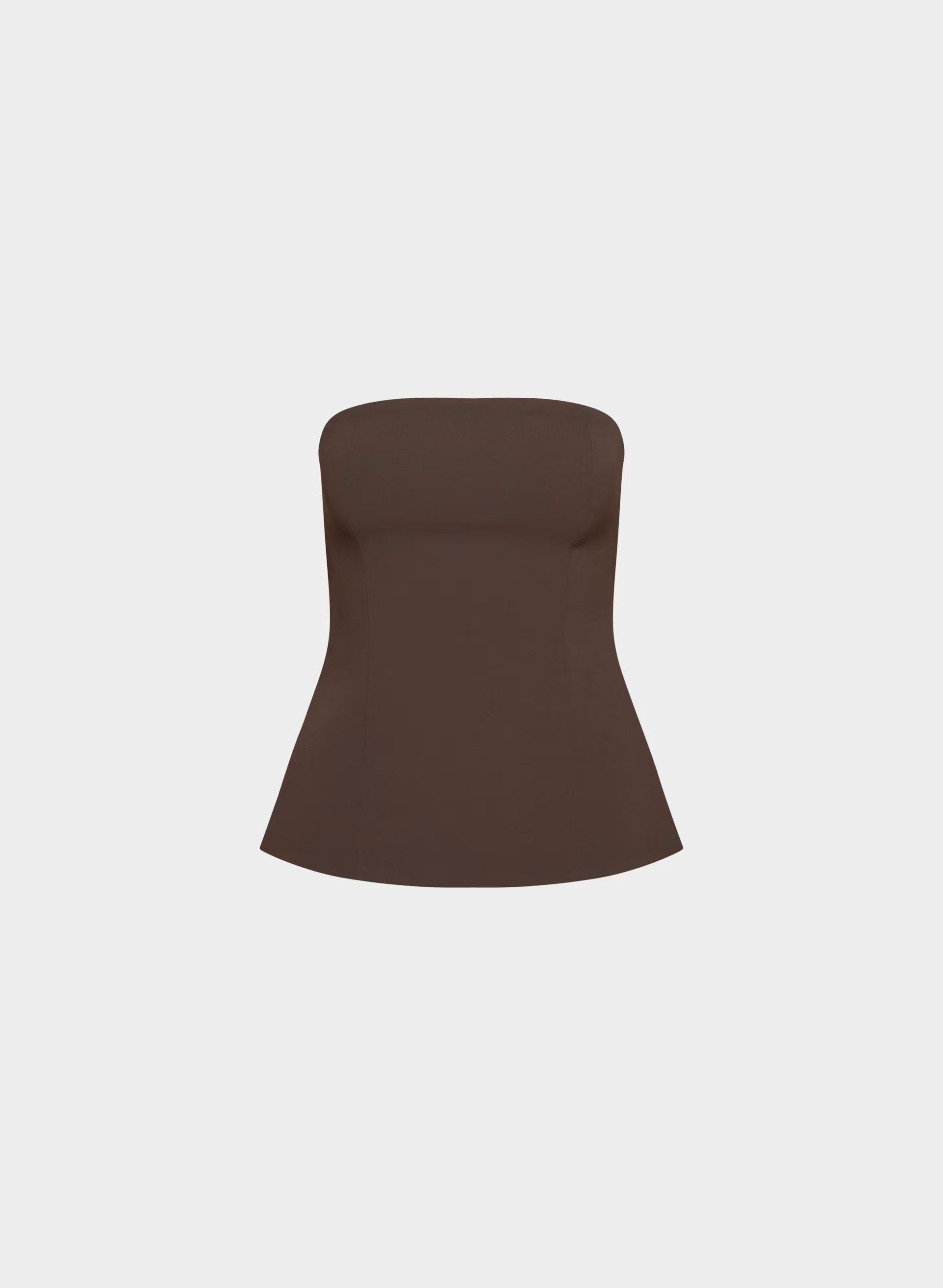 Posh Tube Top - Crepette™ - RICH MOCHA BROWN