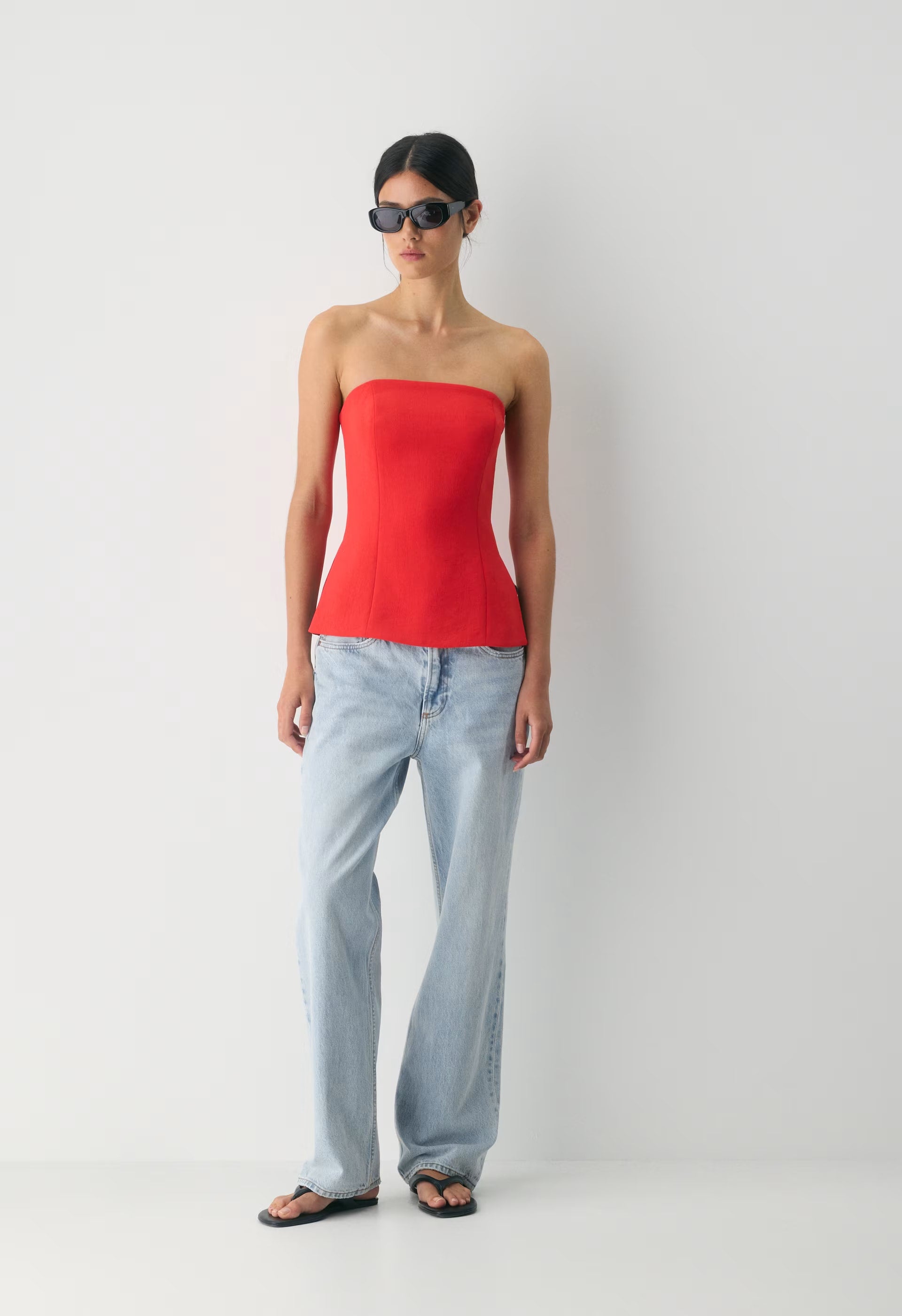 Posh Tube Top - Crepette™ - CHERRYBOMB RED