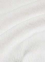Reminisce Relaxed Linen Shirt - WLN STP WHT/NTRL ECR