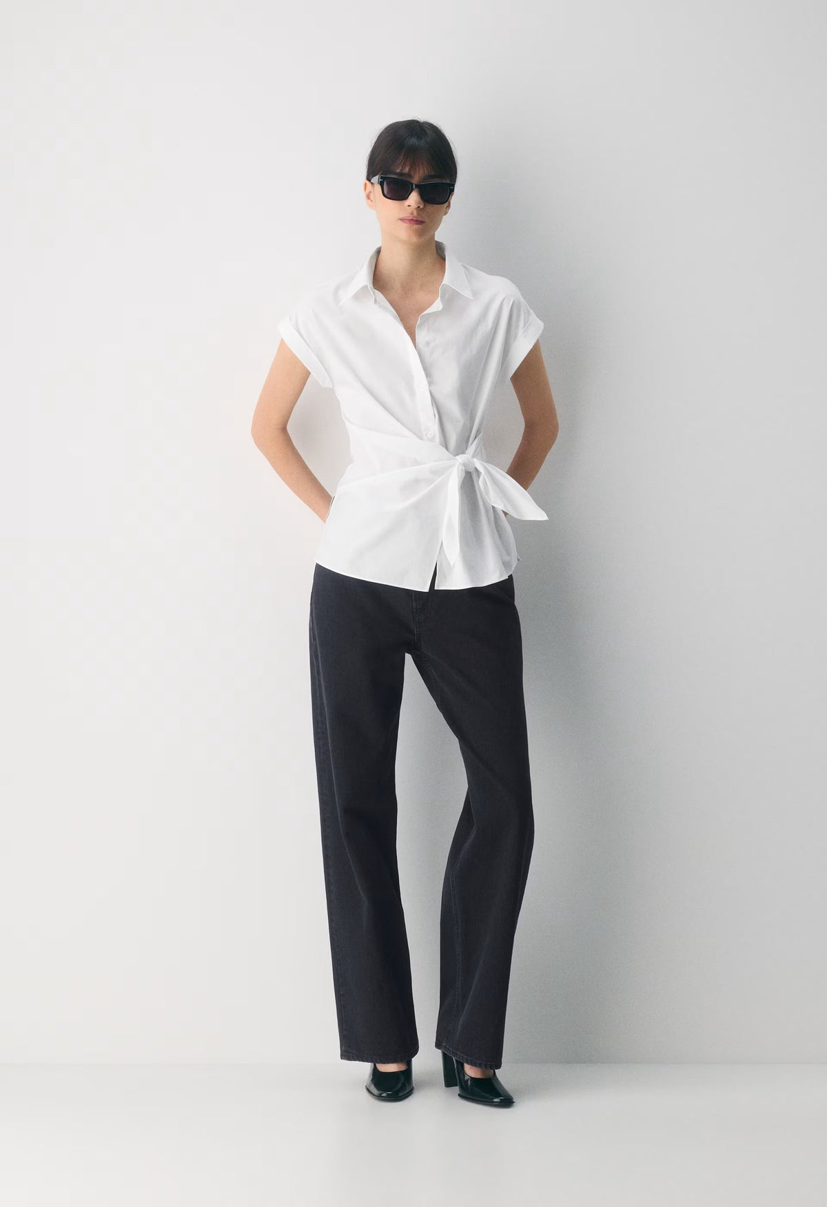 Blueprint Poplin Shirt - BRIGHT WHITE