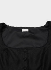 Octavo Bustier - CruiseLinen™ - BLACK