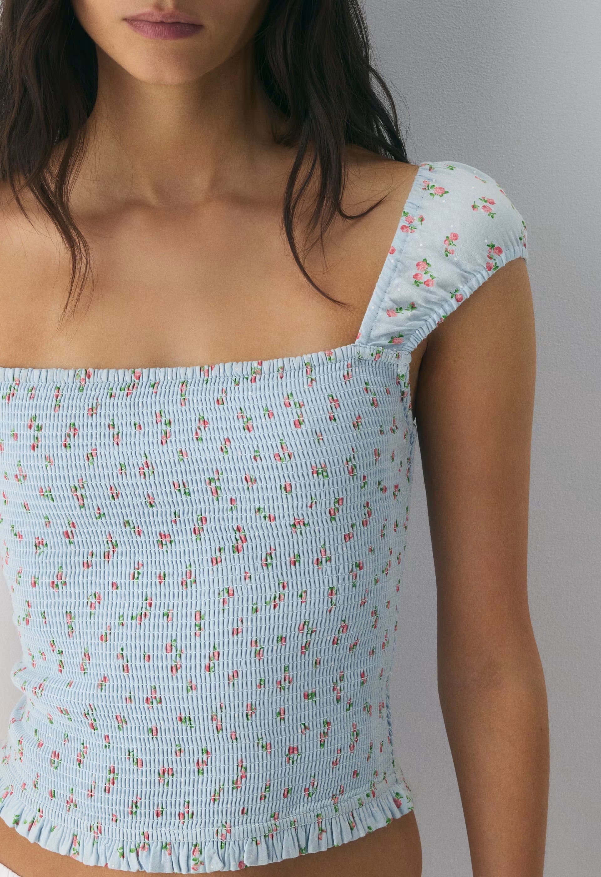 Pavlova Top - VILLA BLUE/PINK