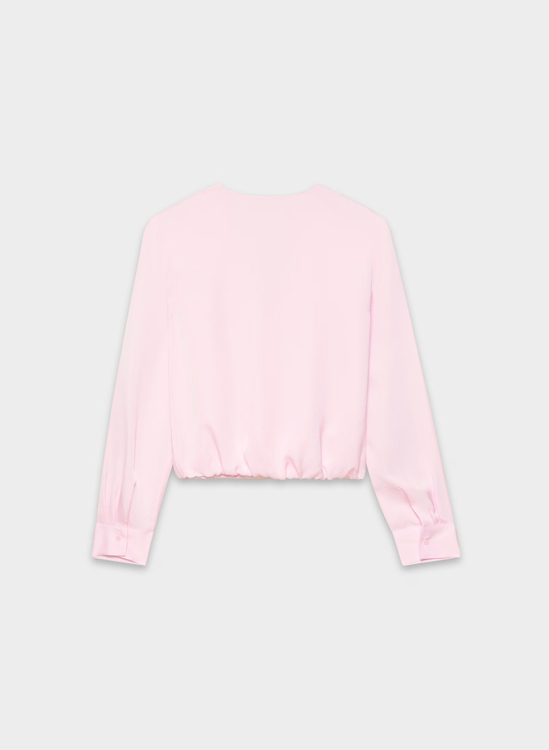 Cityline Satin Top - VILLA PINK