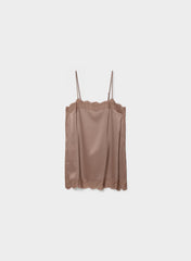 Serif Satin Camisole - DSTY MAUVE/DST MAUVE