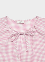 Violette Linen Blouse - SRPN CK LT BR/SWT P PL
