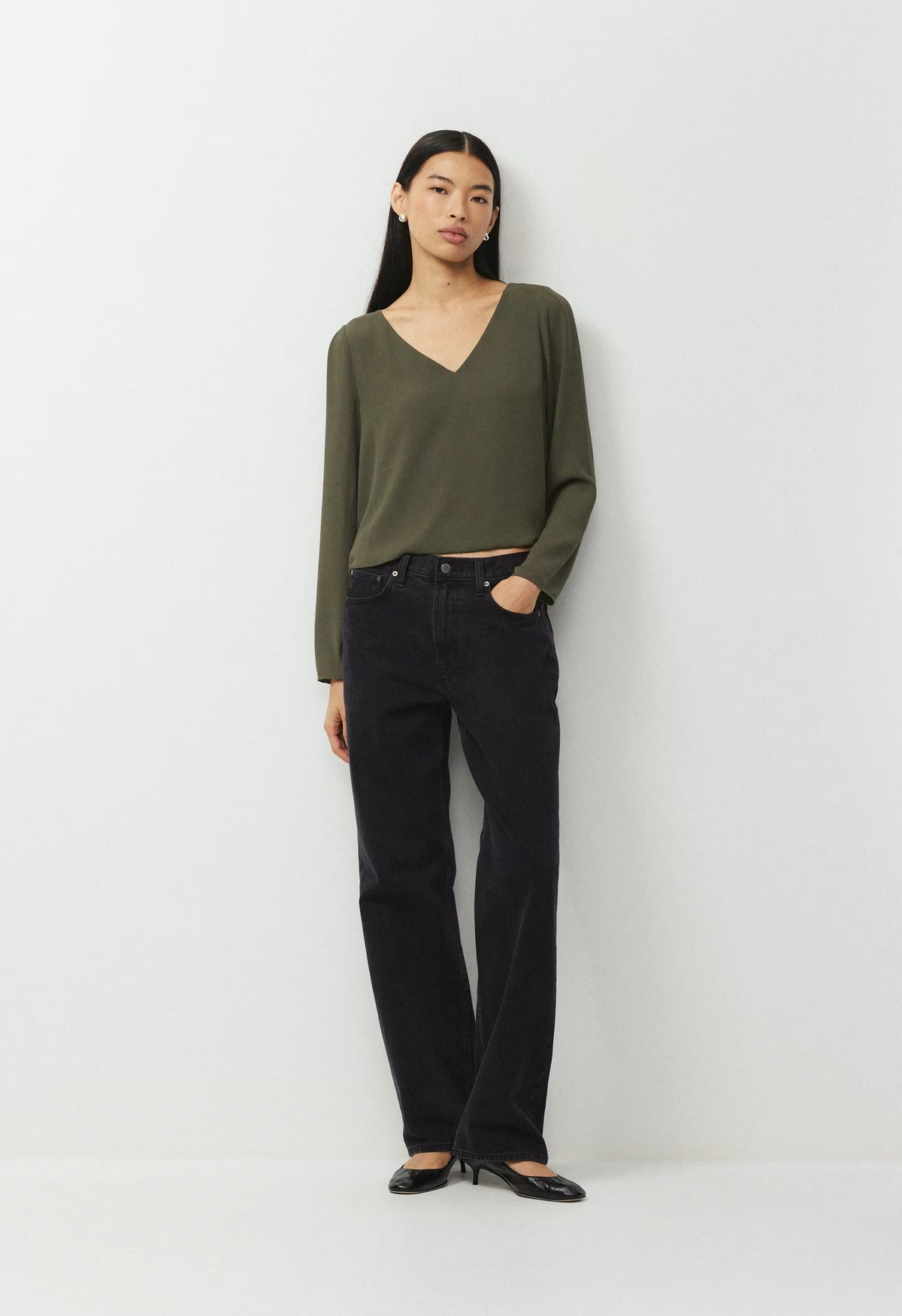 Murphy Longsleeve - DARK OLIVE