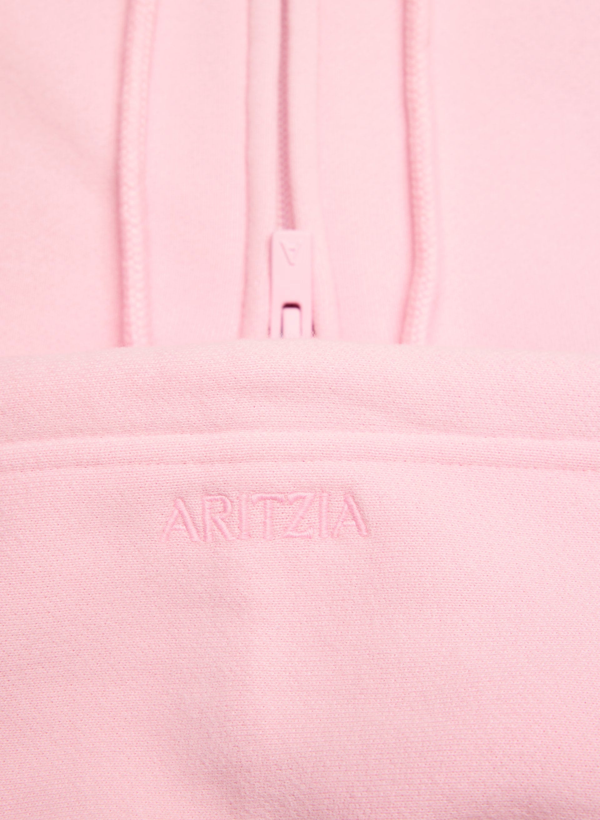 Cozy Sweatfleece Boyfriend Boxy Zip Hoodie - MILKSHAKE PINK