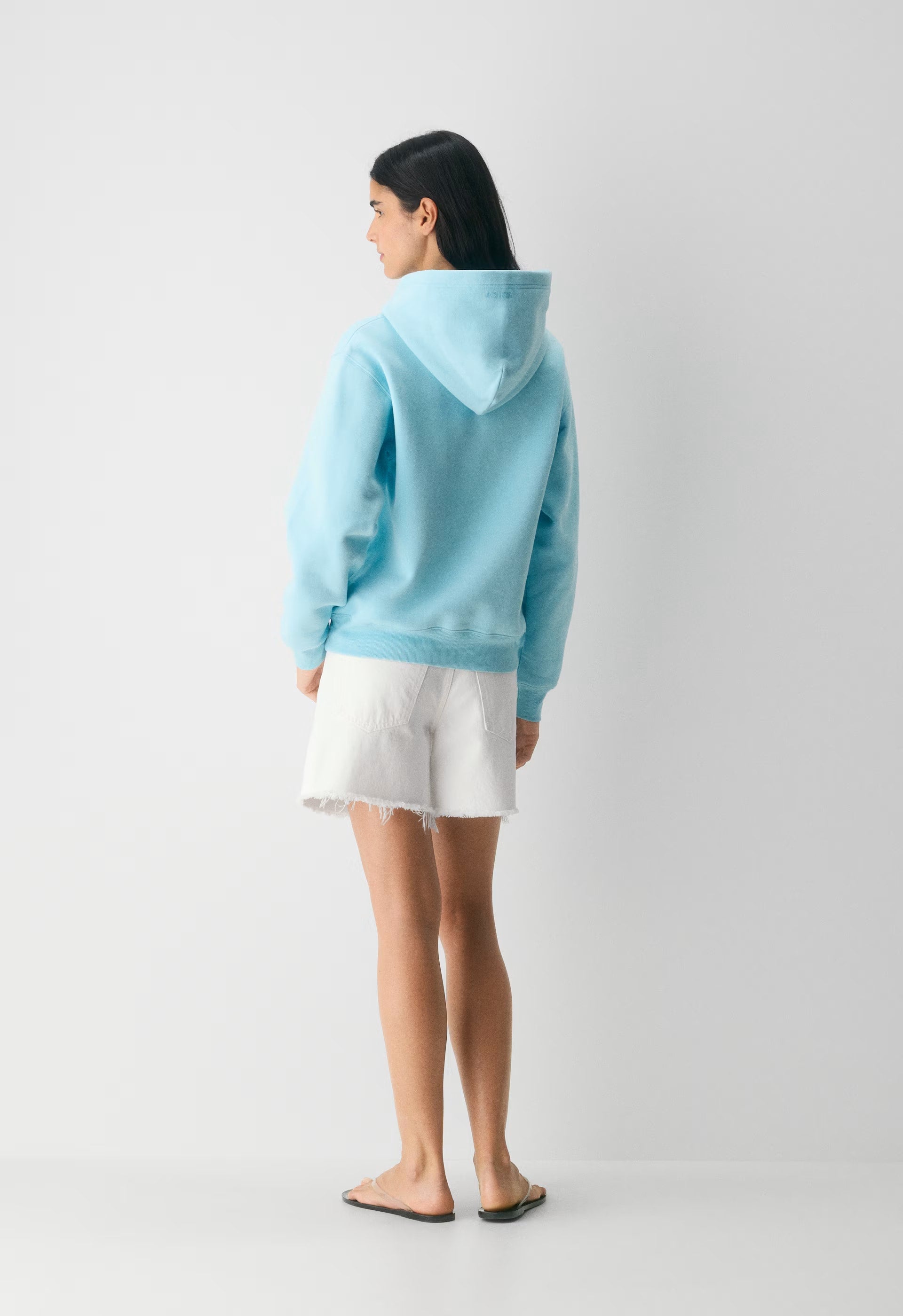Cozy Sweatfleece Perfect Hoodie - PANORAMA BLUE