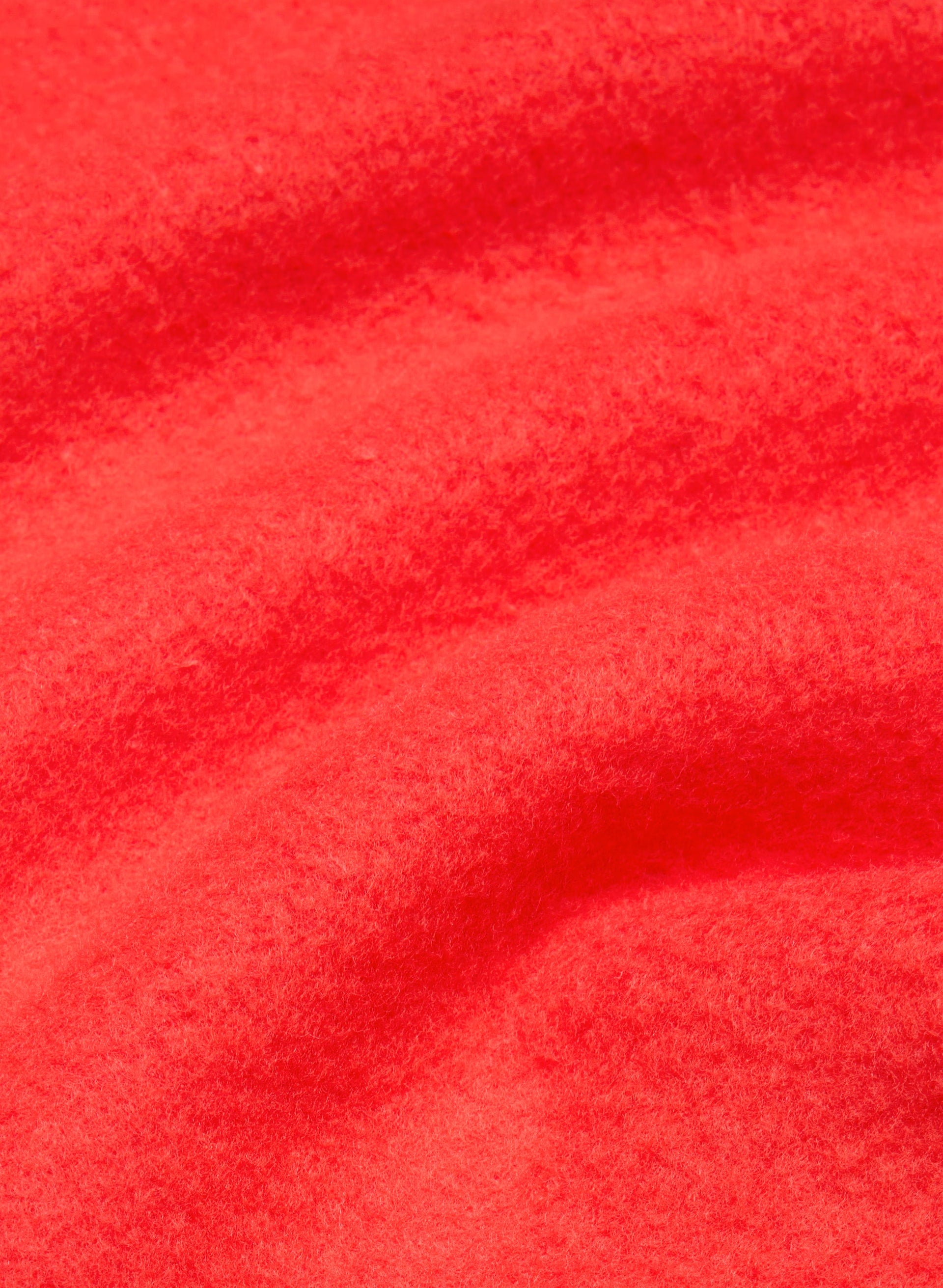 Cozy Sweatfleece Perfect Crew Sweatshirt - CHERRYBOMB RED