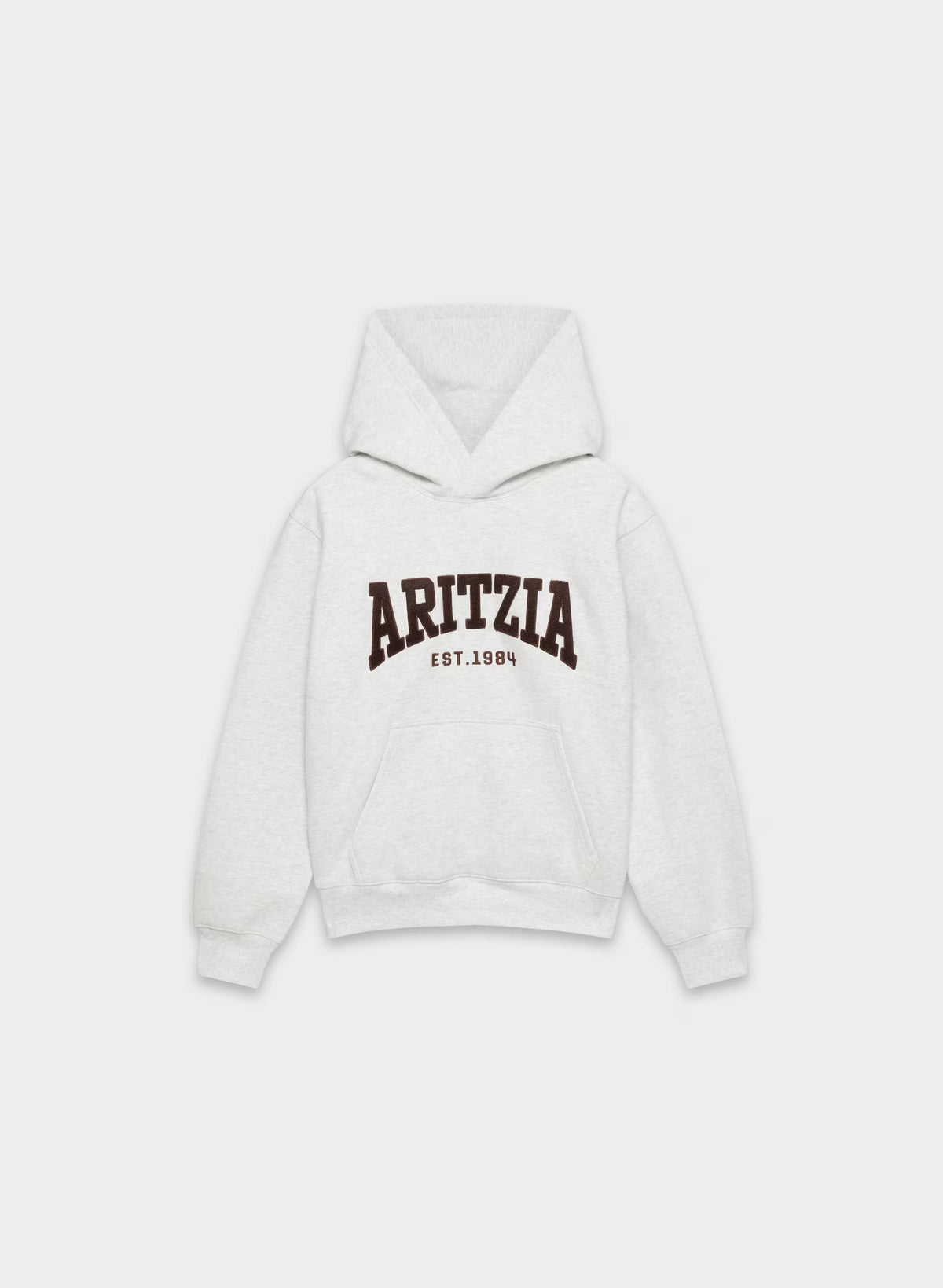 Cozy Sweatfleece Perfect Hoodie - H CLD WHT/RCH MCH BRN