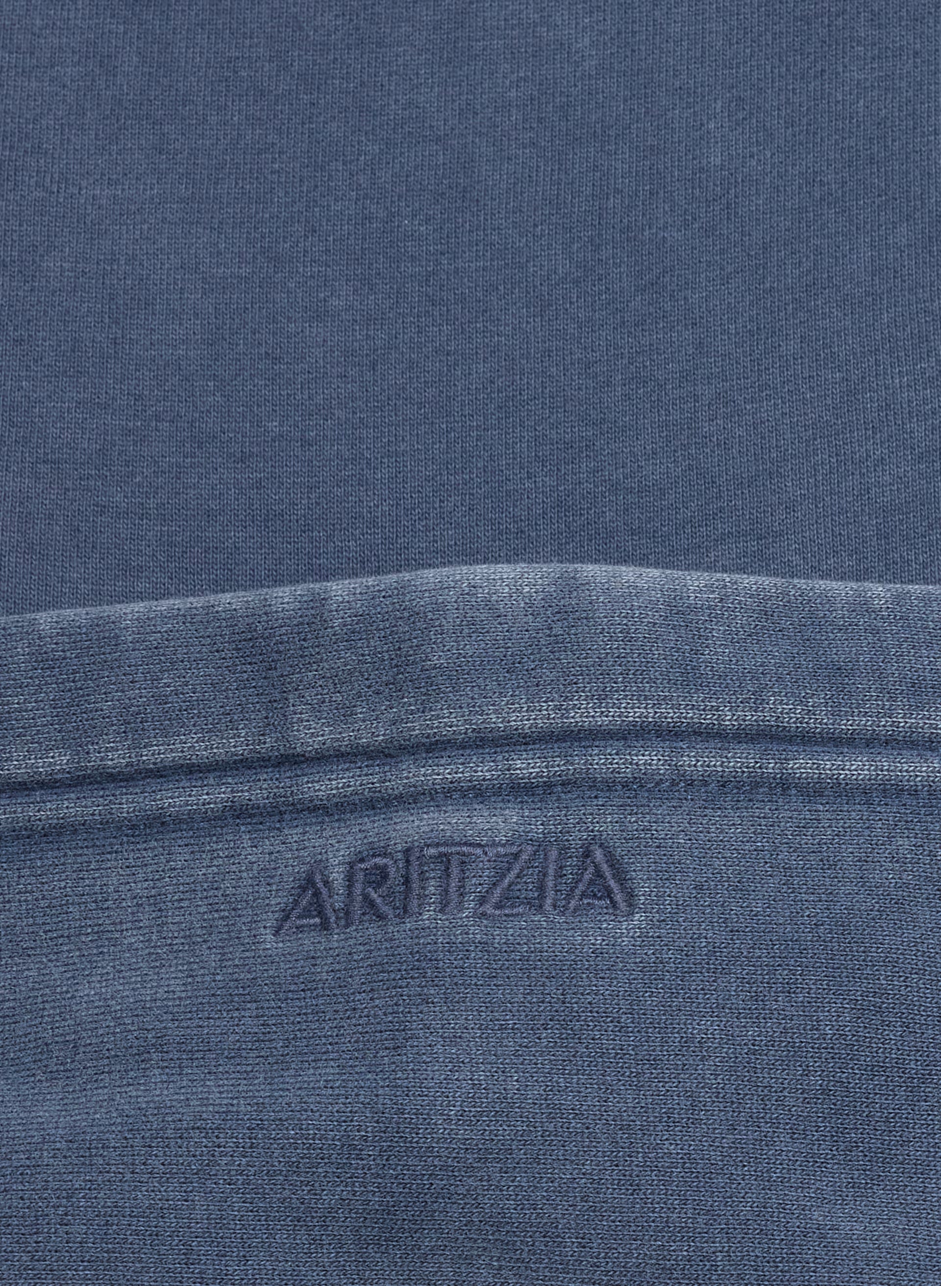 Cozy Sweatfleece Perfect Hoodie - NO-STRESS MEDIUM BLUE
