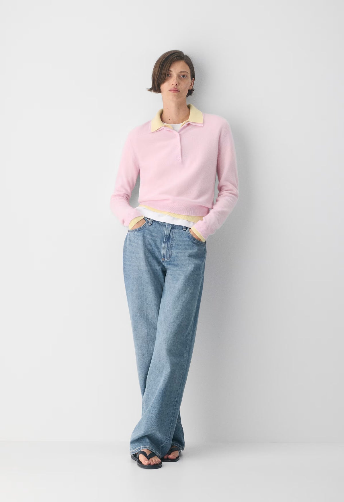 Bare Cashmere Cellini Sweater - VILLA PINK