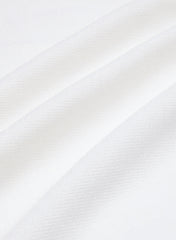 Steno Polo Sweater - CLOUDED WHITE