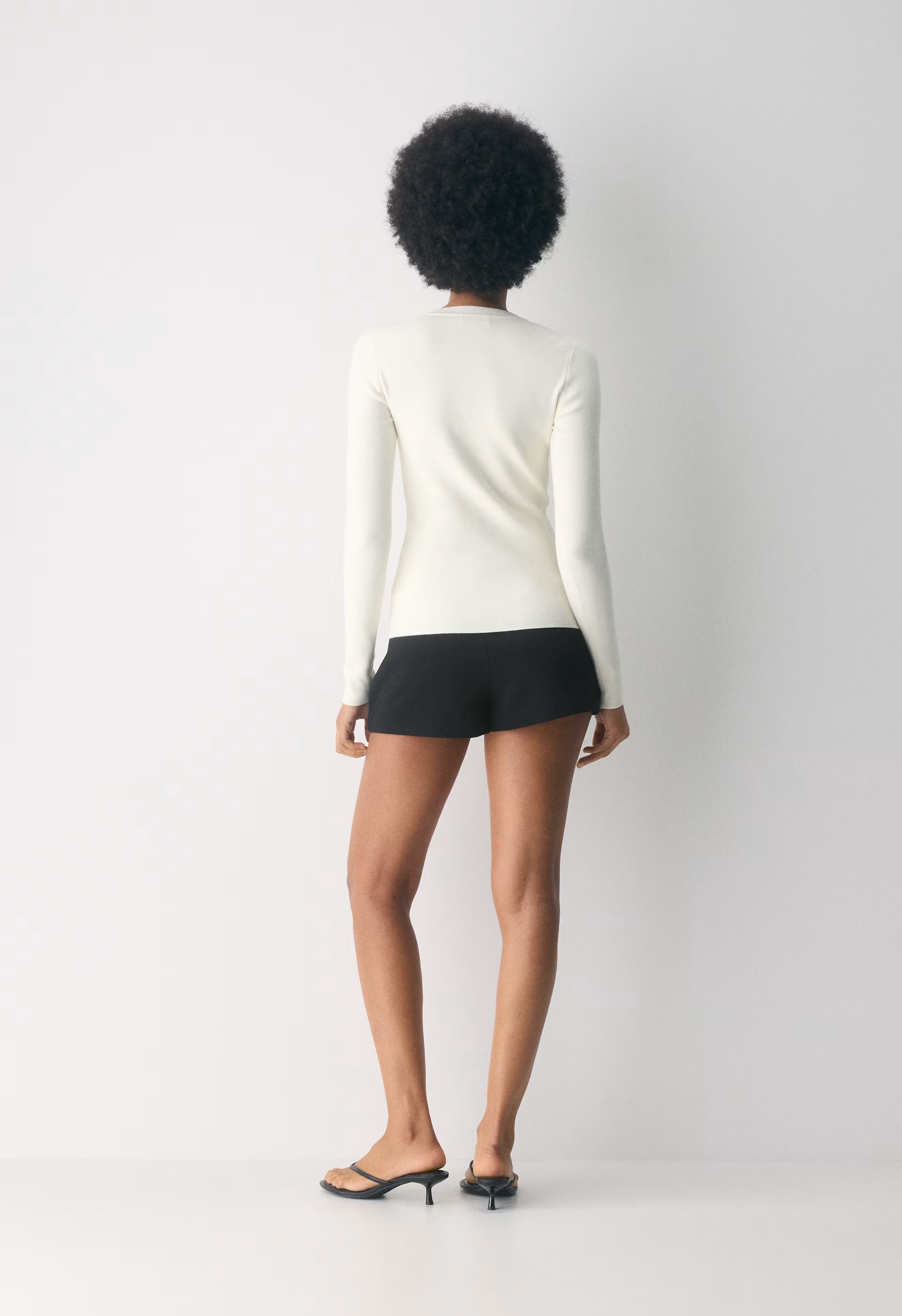 Shelly Cardigan - Wonder Yarn - LIGHT BIRCH