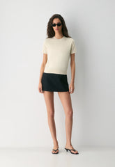 Bloor Shortsleeve Sweater - LEMONADE