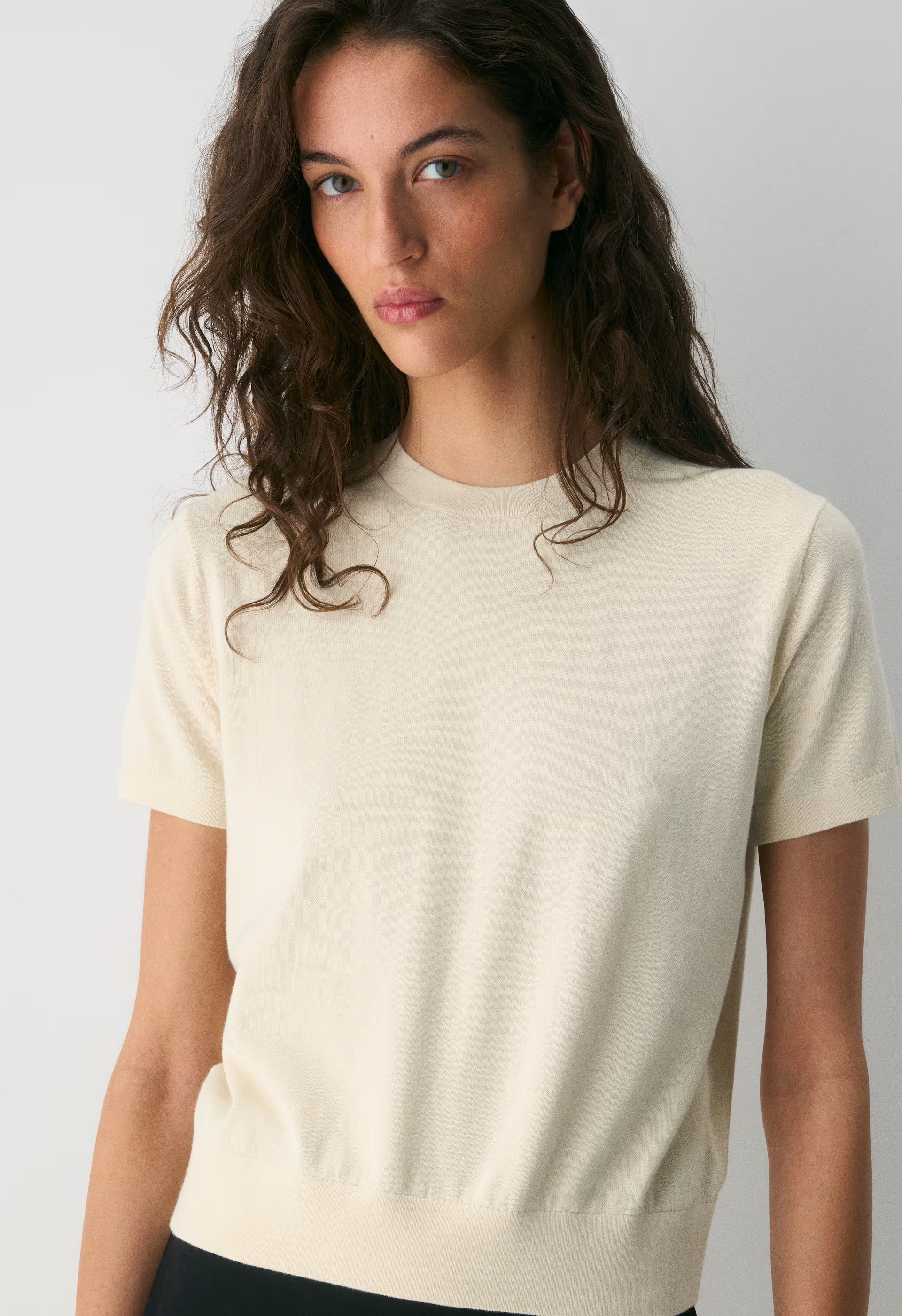 Bloor Shortsleeve Sweater - LEMONADE
