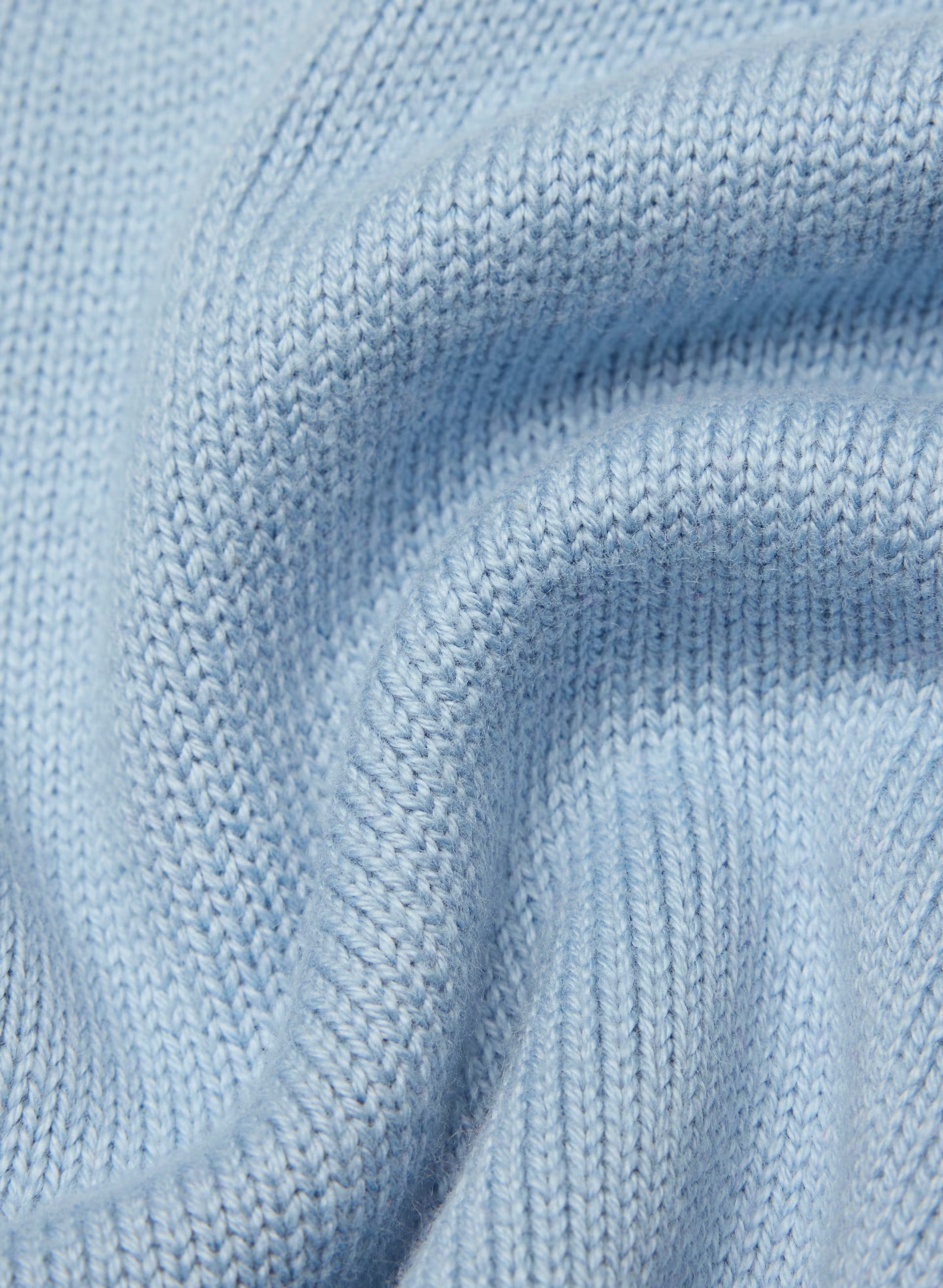 Cotton Charm™ Peggy Icon Sweater - RIPPLE BLUE/BEAR