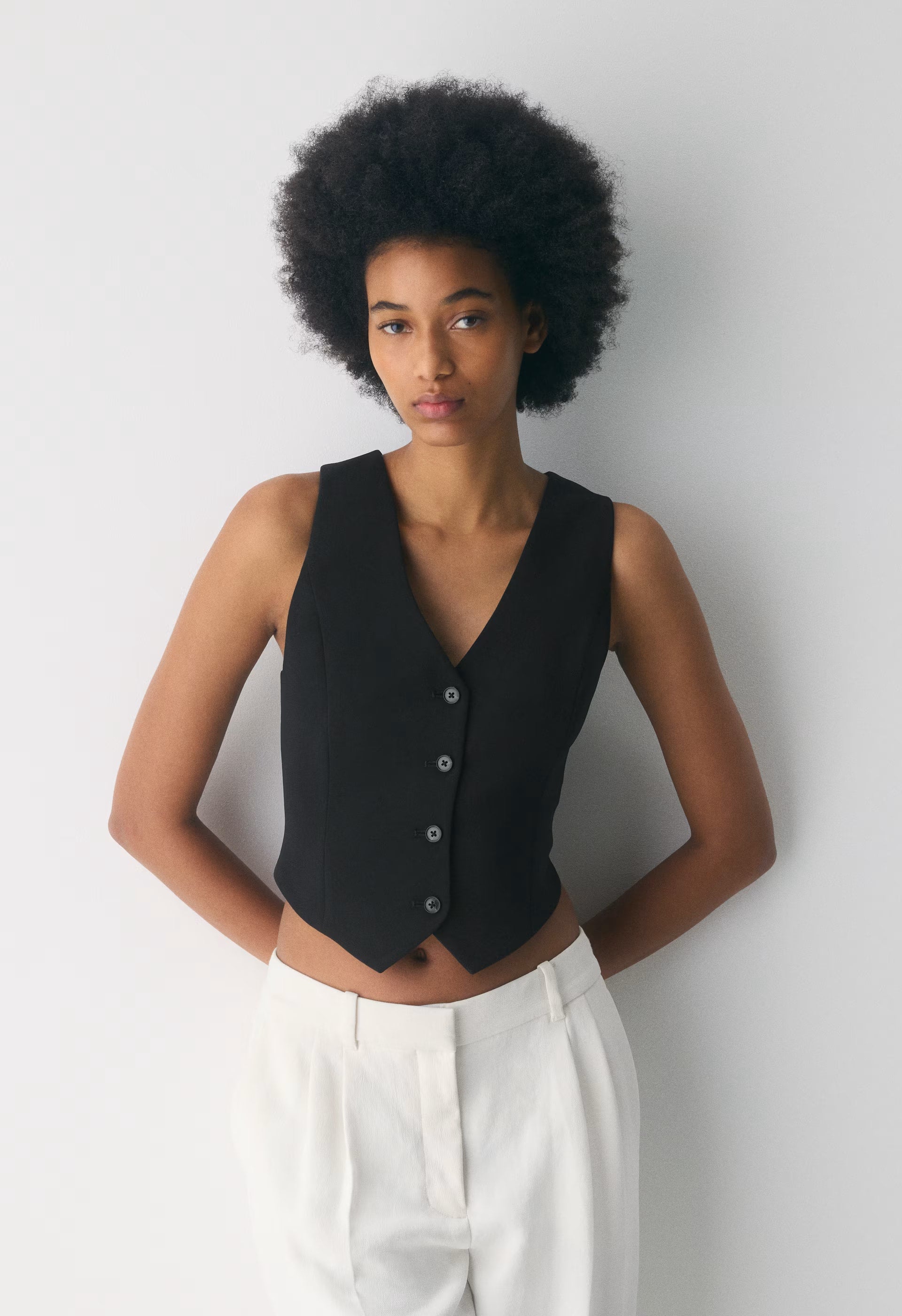 Pacino Vest - Crepette™ - MARCONA BEIGE