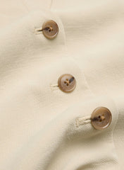 Pacino Vest - Crepette™ - MARCONA BEIGE