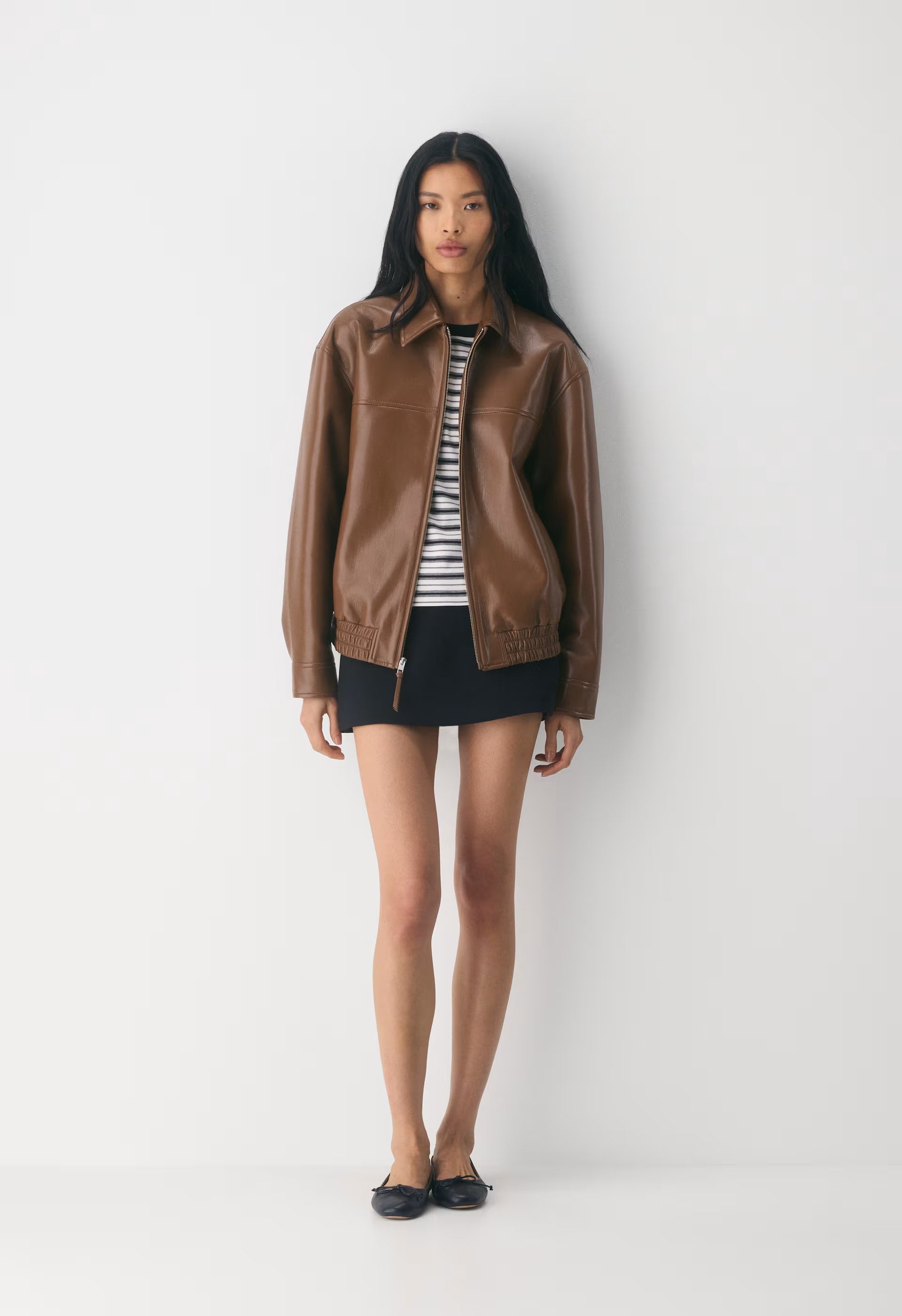Falcon Jacket - UnReal Leather - CHOCOLATIER BROWN