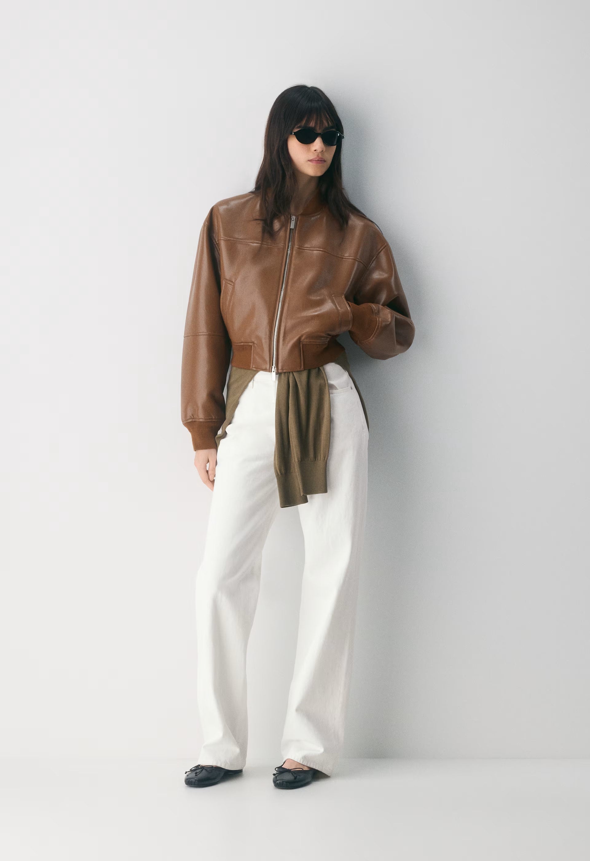 Synergy Bomber - UnReal Leather - CHOCOLATIER BROWN
