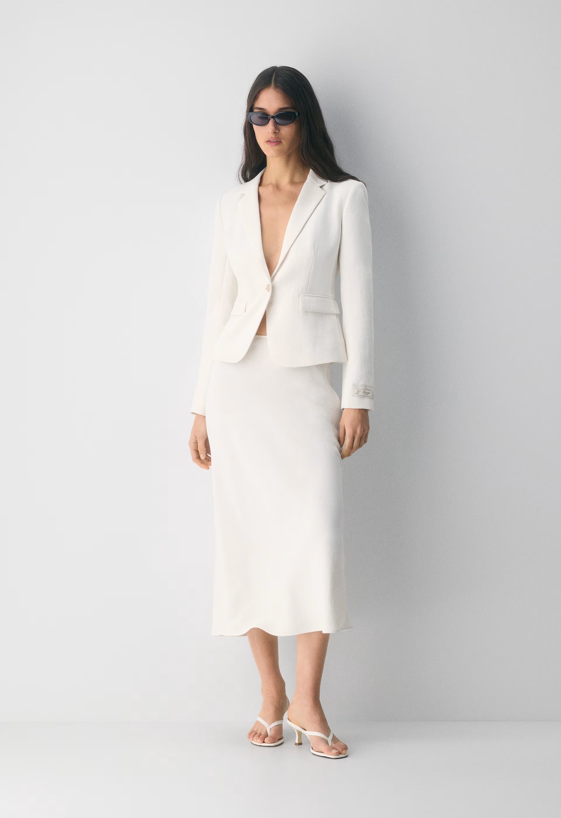 Etiquette Blazer - Crepette™ - WHITE