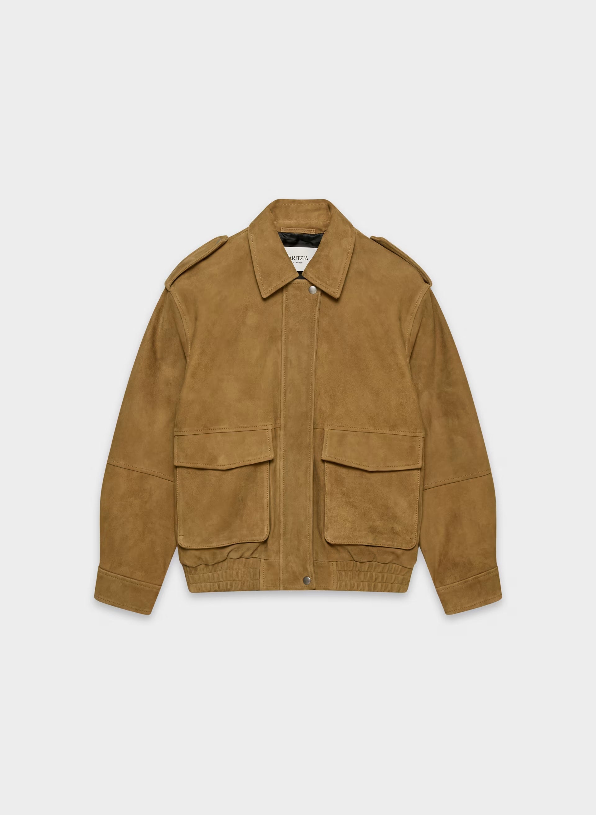 Tennant Bomber - Suede - CORTADO CAMEL