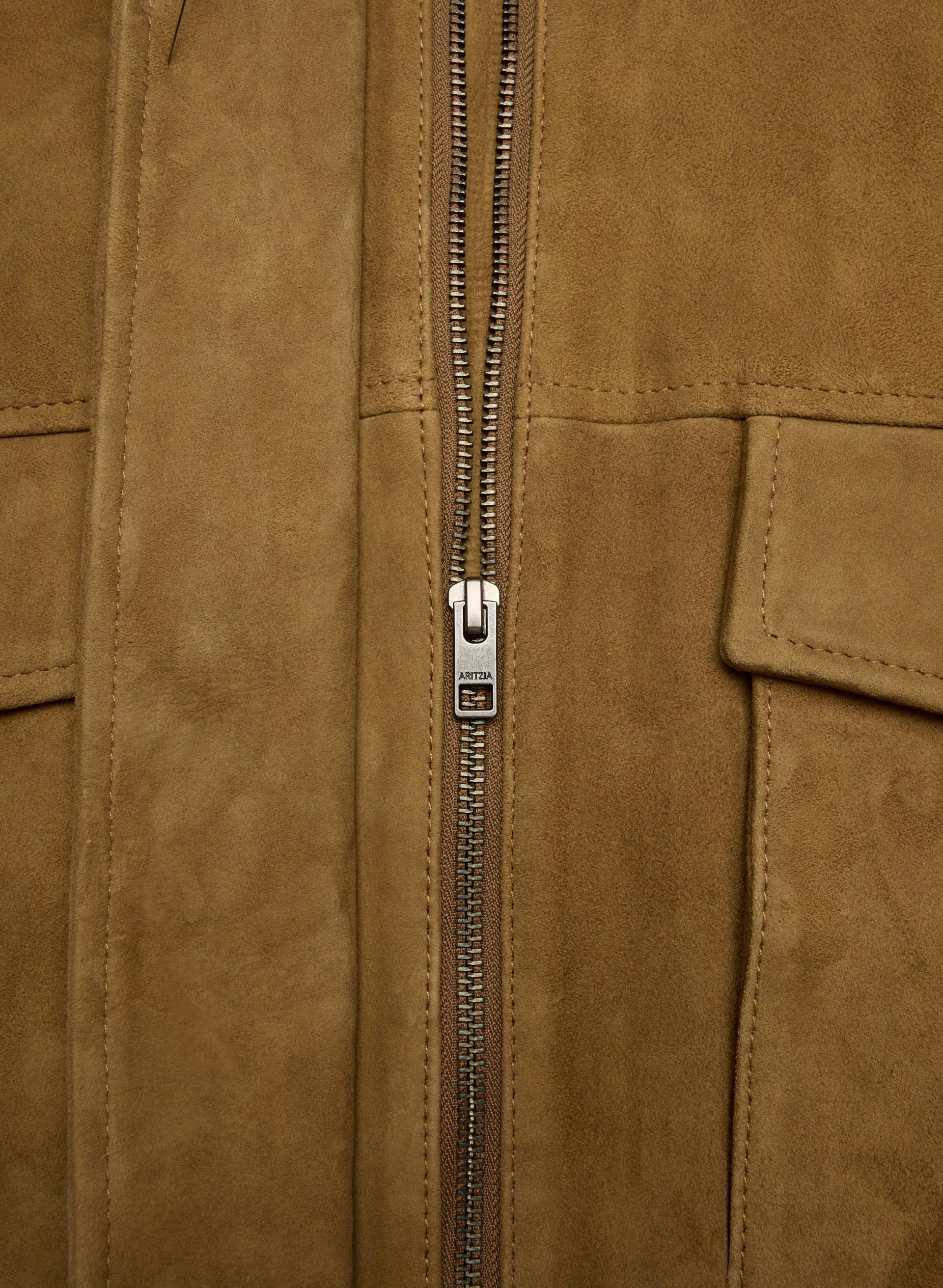 Tennant Bomber - Suede - CORTADO CAMEL