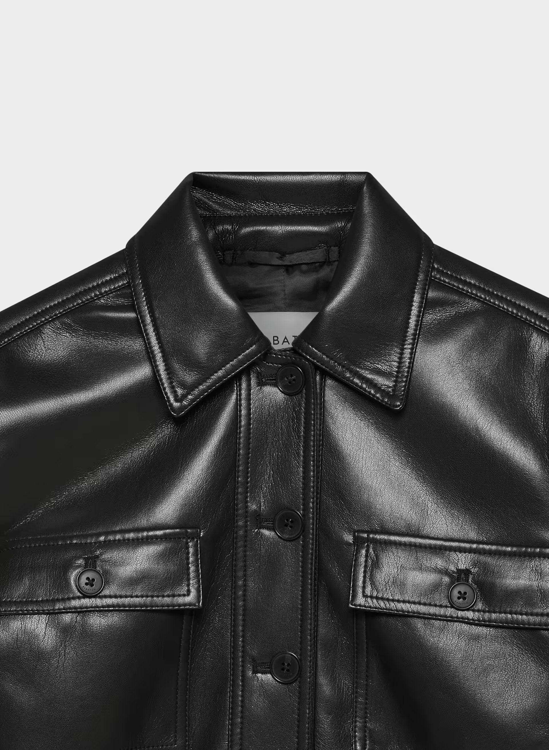 Kerr Jacket - UnReal Leather - BLACK