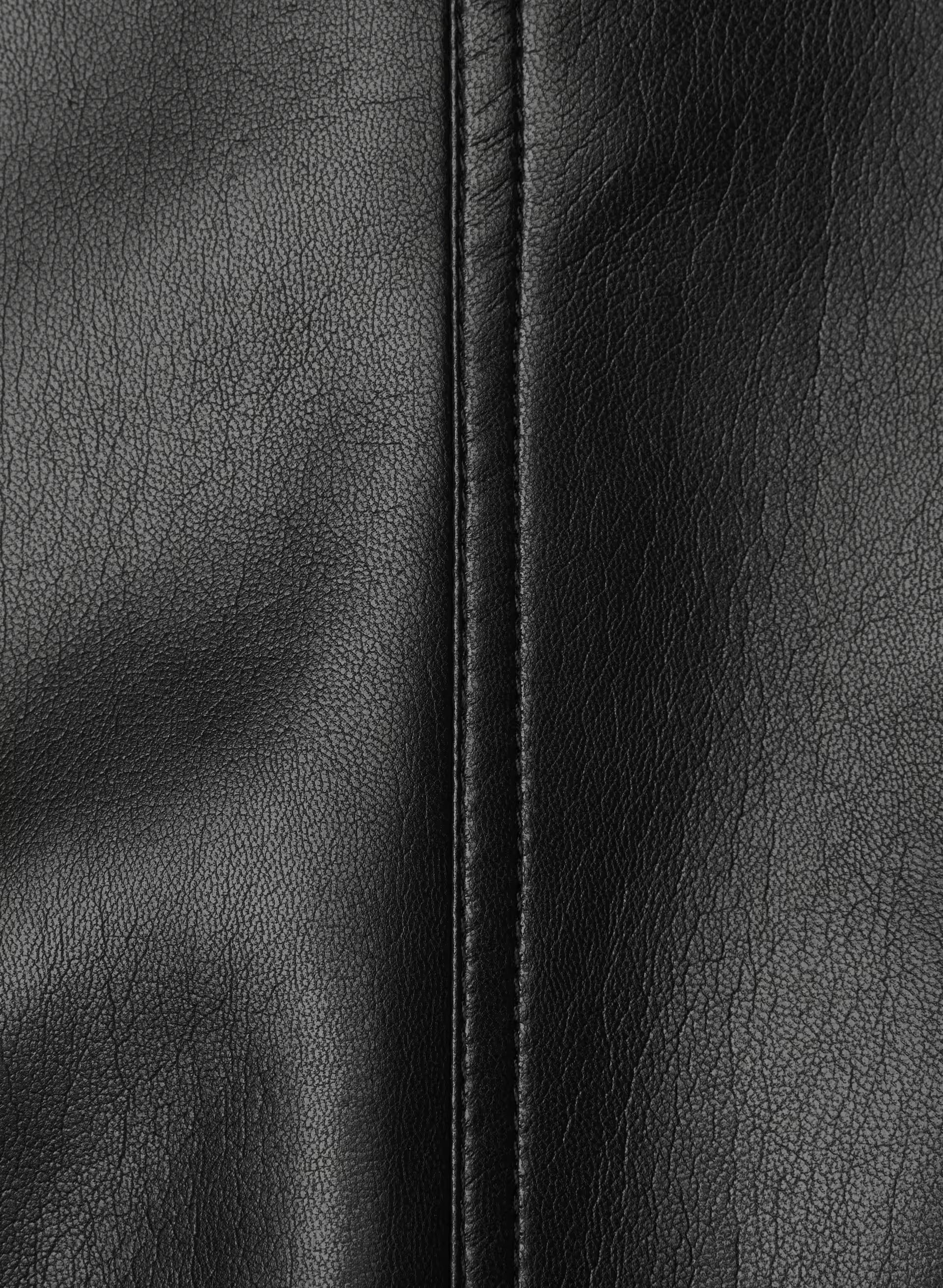 Kerr Jacket - UnReal Leather - BLACK