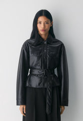 Kerr Jacket - UnReal Leather - BLACK