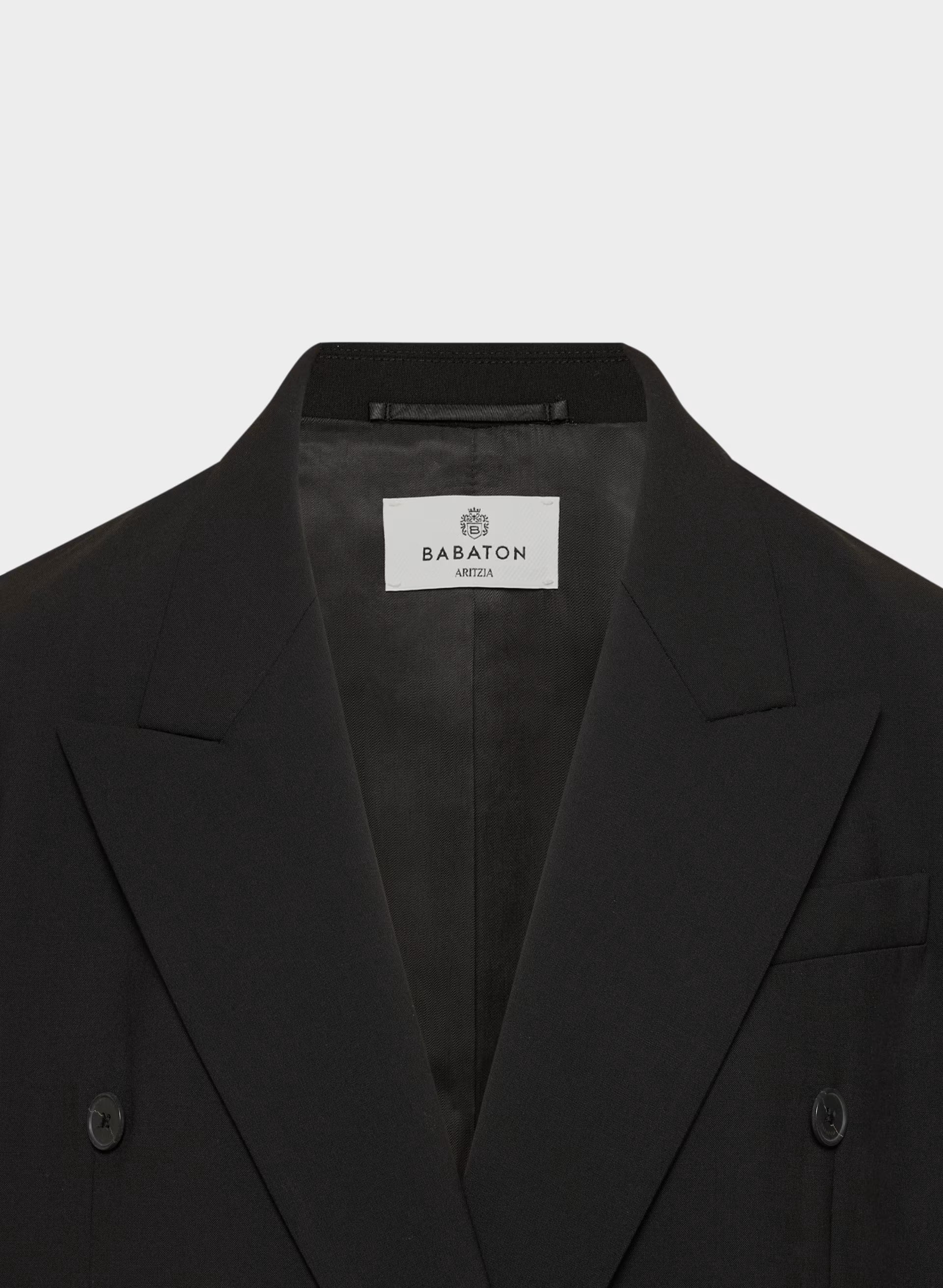 Enact Wool Blazer - BLACK