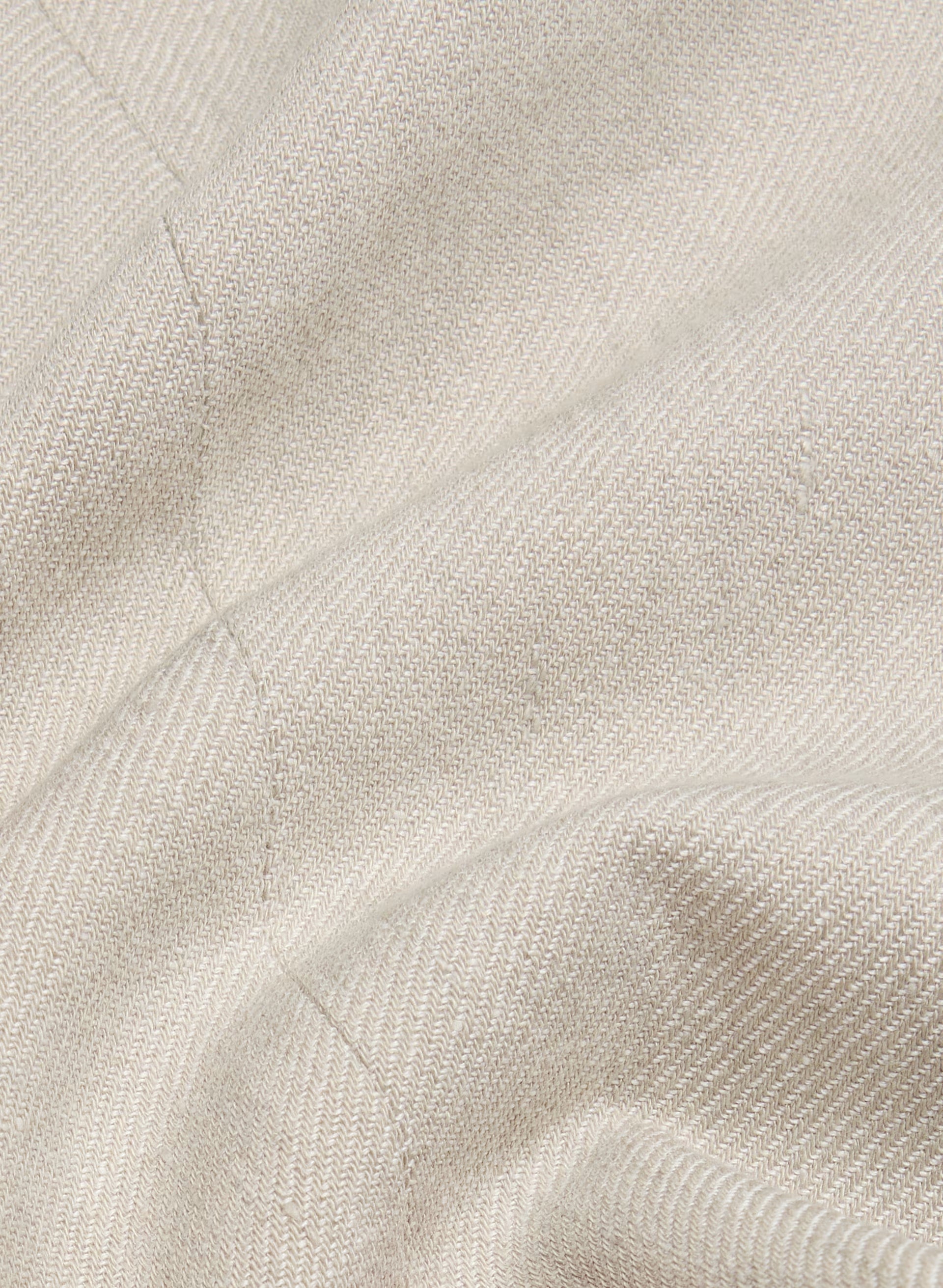 Pacino Vest - PowerLinen™ - UNDYED DARK ECRU