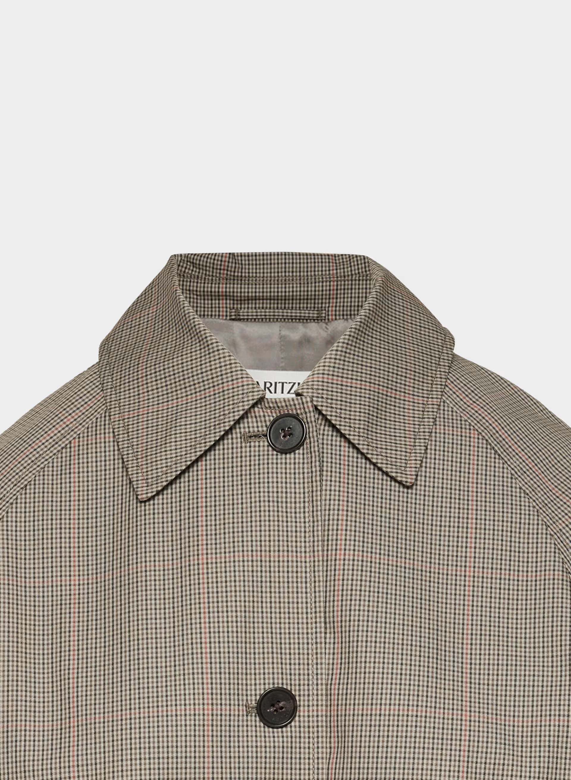 The Regent Trench Coat - City Twill - WSHRT CK ND TP/ANS BRN