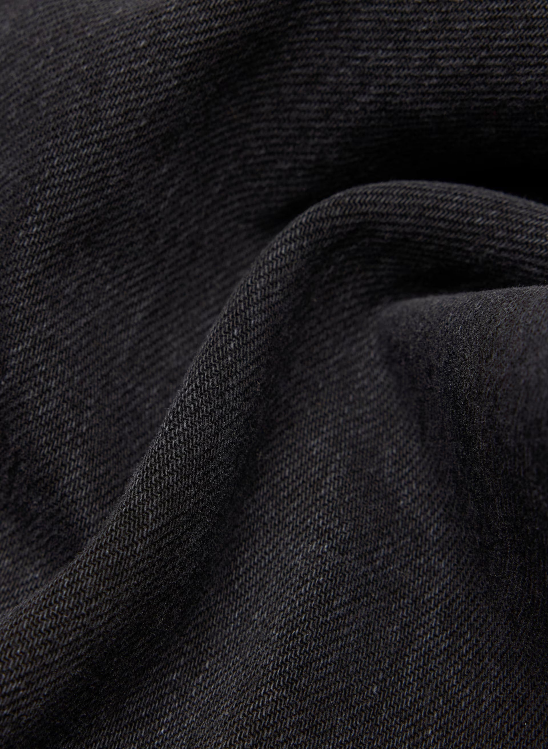 Denim Forum The '90s Marlo Hi-Rise Baggy Jean - BLACK EYELINER