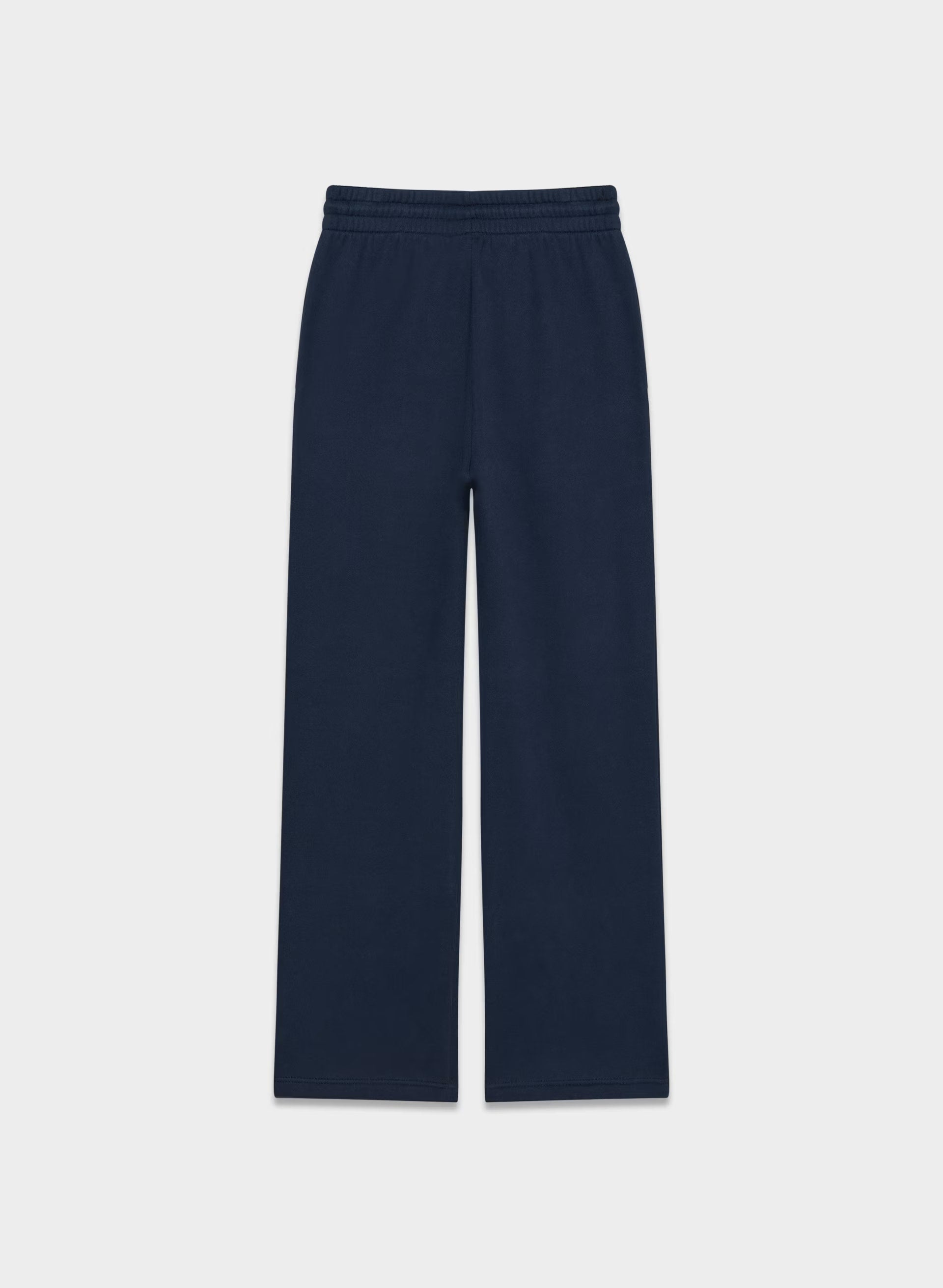 Cozy Sweatfleece Boyfriend Wide Sweatpant - ADMIRAL