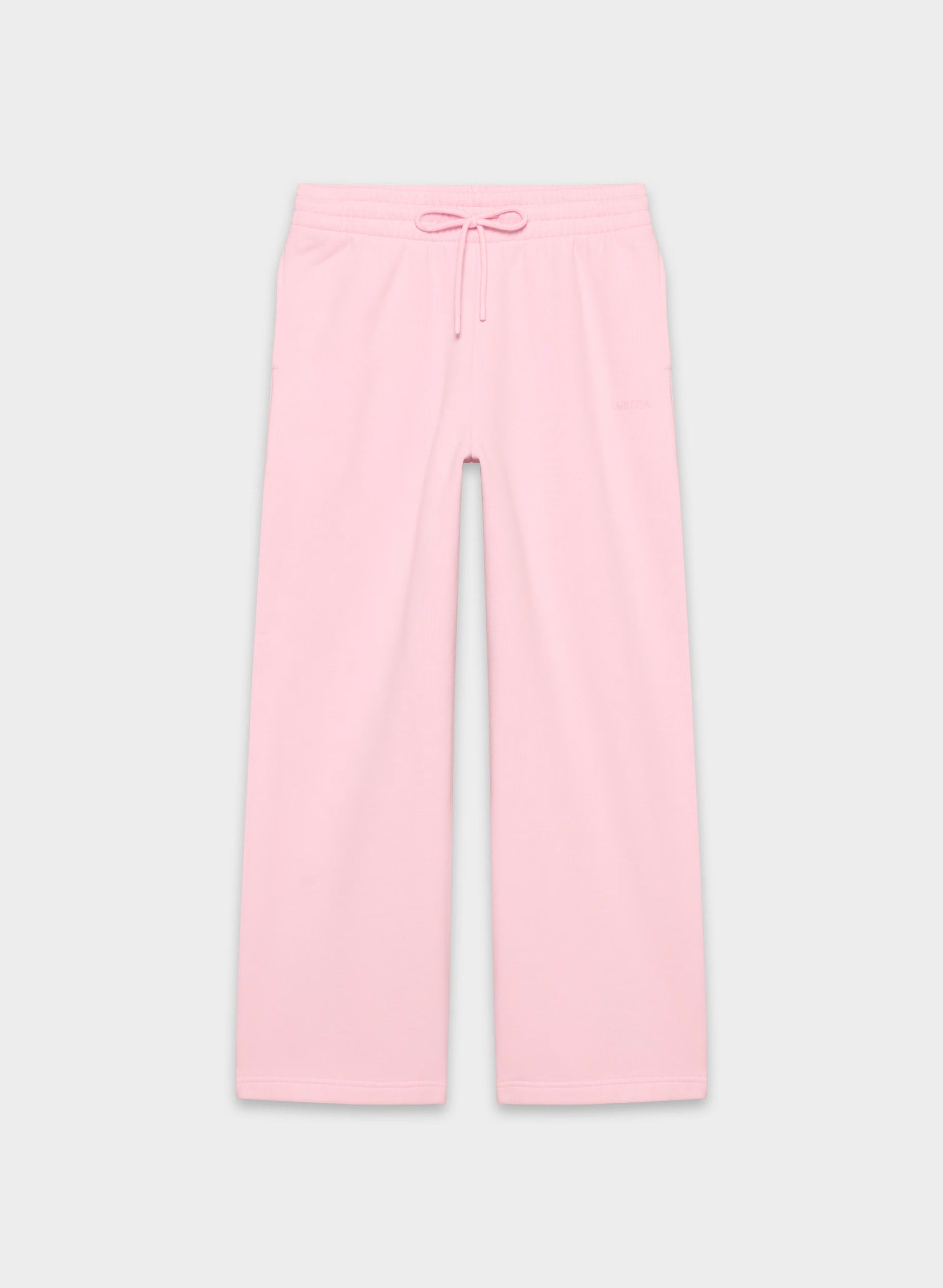 Cozy Sweatfleece Boyfriend Wide Sweatpant - MILKSHAKE PINK