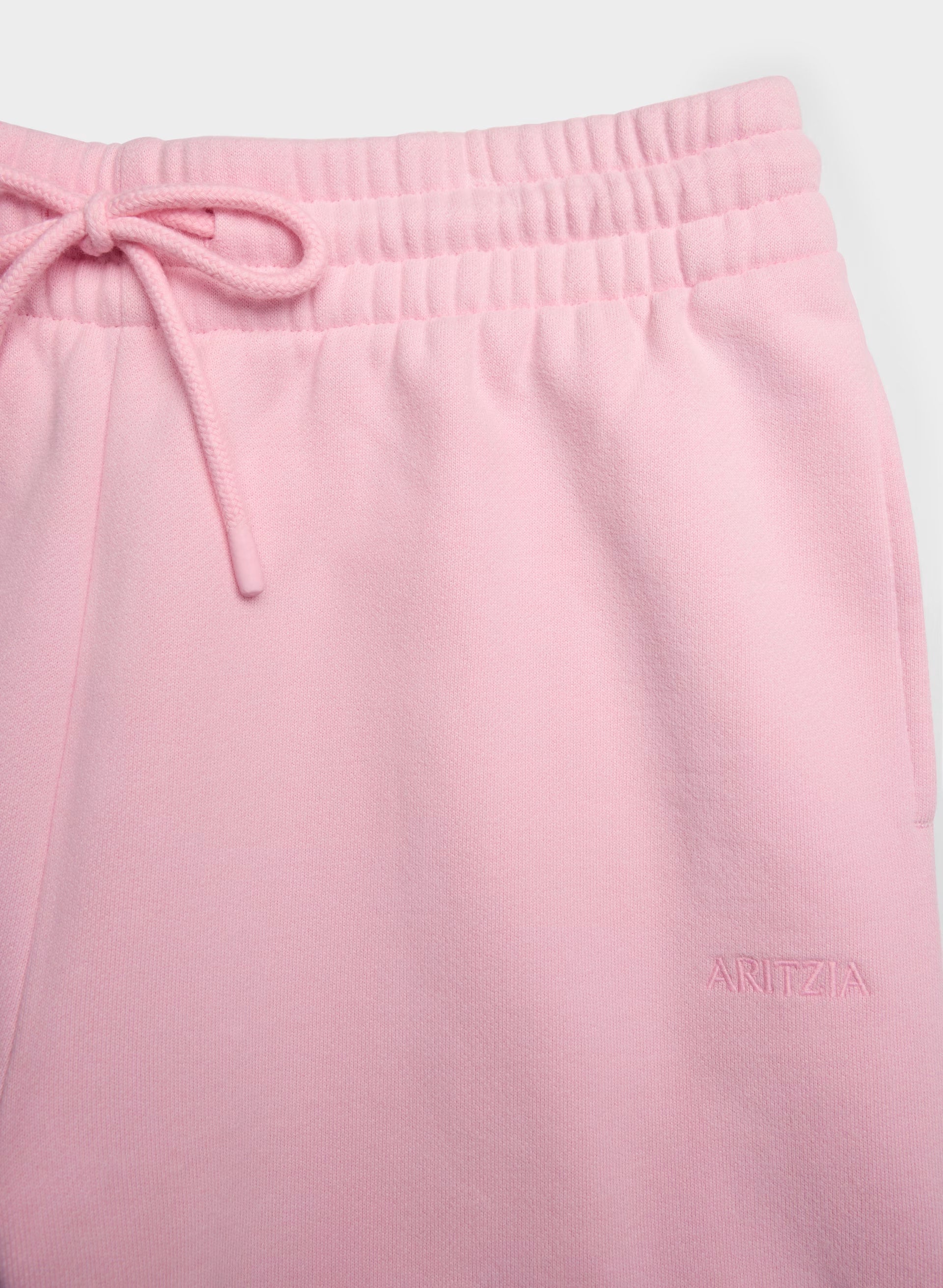 Cozy Sweatfleece Boyfriend Wide Sweatpant - MILKSHAKE PINK