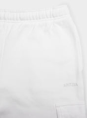 Cozy Sweatfleece Mega Cargo™ Sweatpant - WHITE