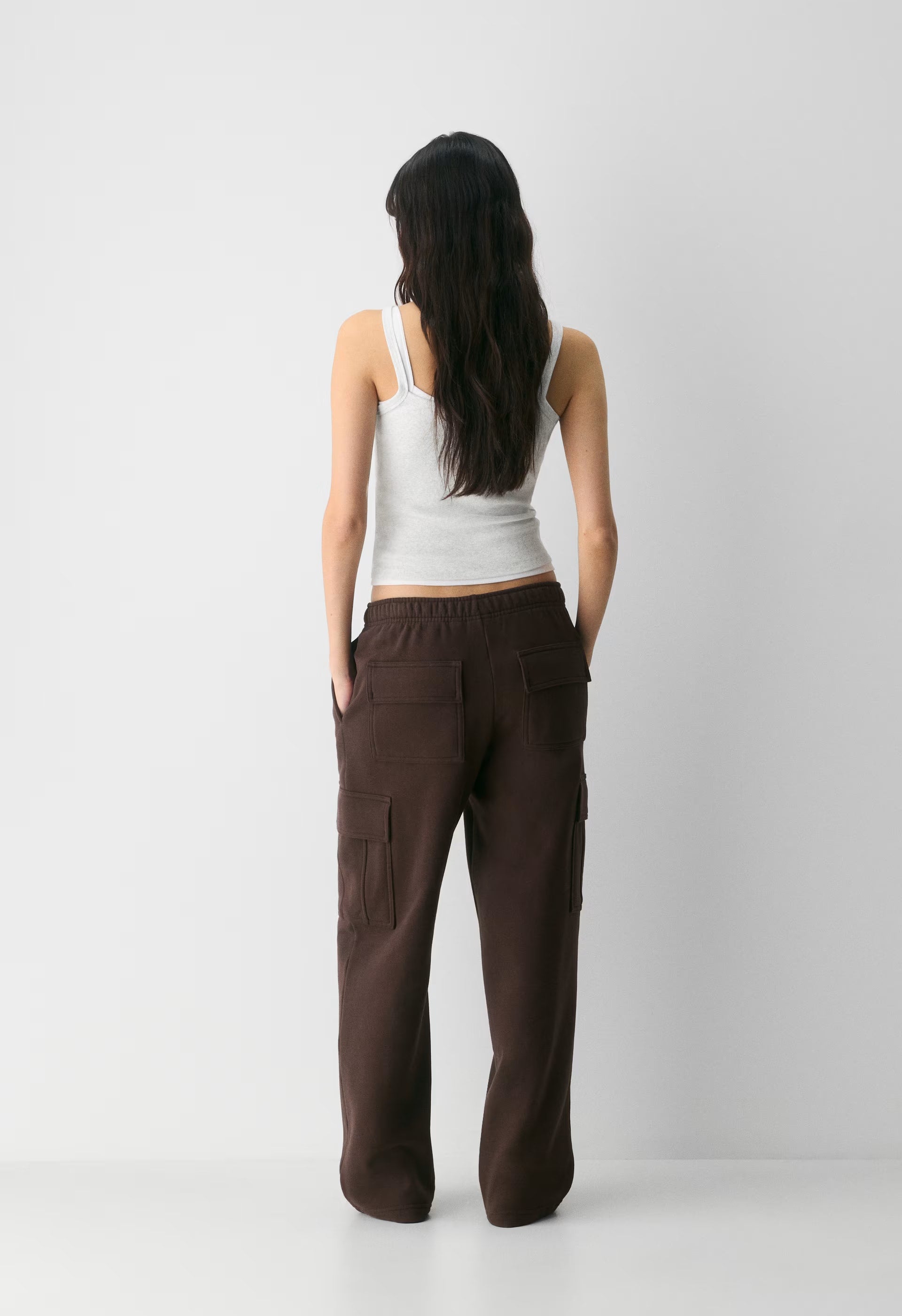 Cozy Sweatfleece Mega Cargo™ Sweatpant - RICH MOCHA BROWN
