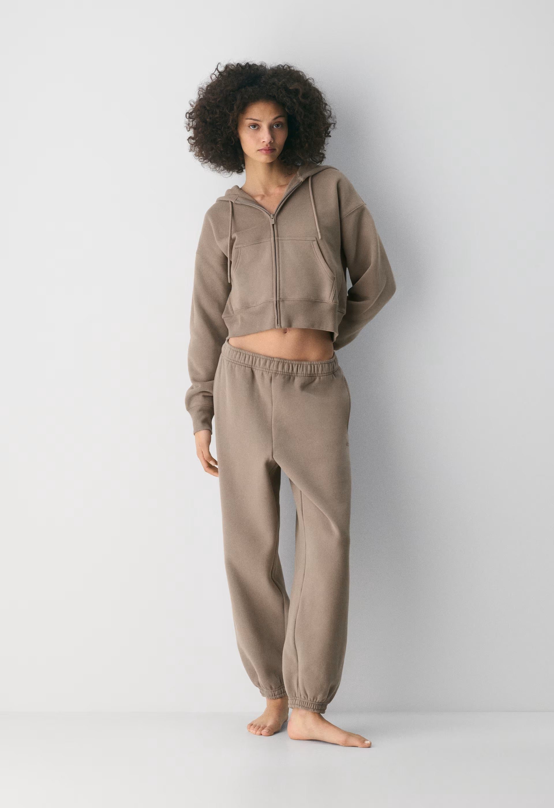Cozy Sweatfleece Mega Jogger - NOMAD TAUPE