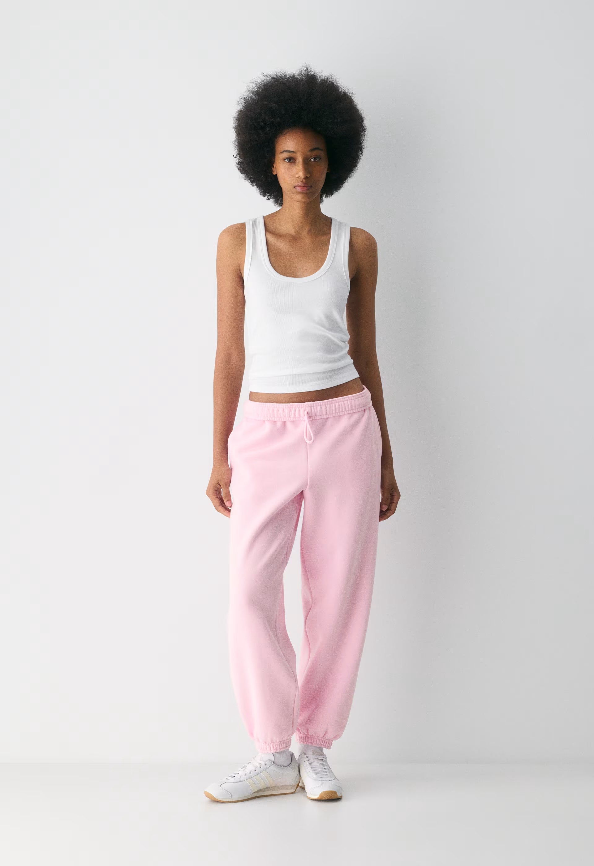 Cozy Sweatfleece Mega Jogger - MILKSHAKE PINK