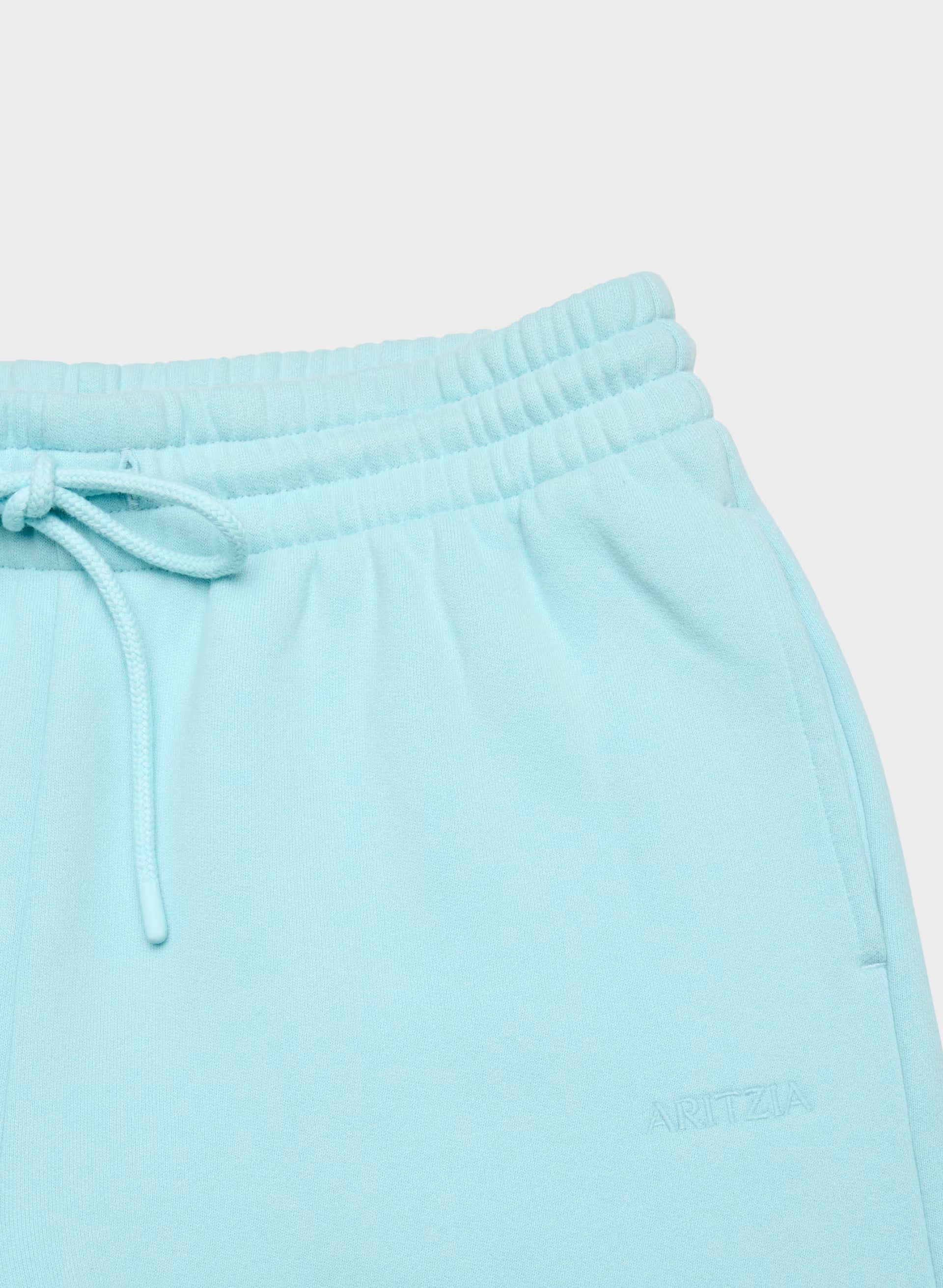 Cozy Sweatfleece Boyfriend Wide Sweatpant - PANORAMA BLUE